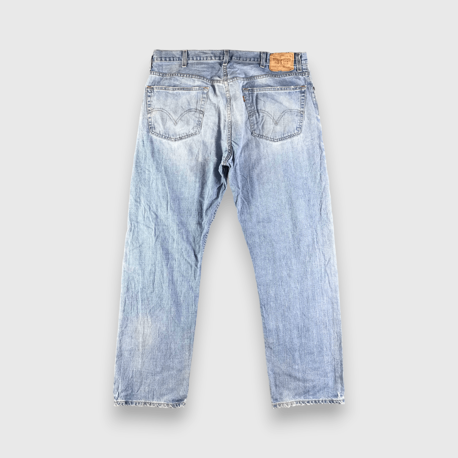 Levi's Vintage Blue Wash Levis 505 Jeans-J3367 Size US 39 - 2 Thumbnail