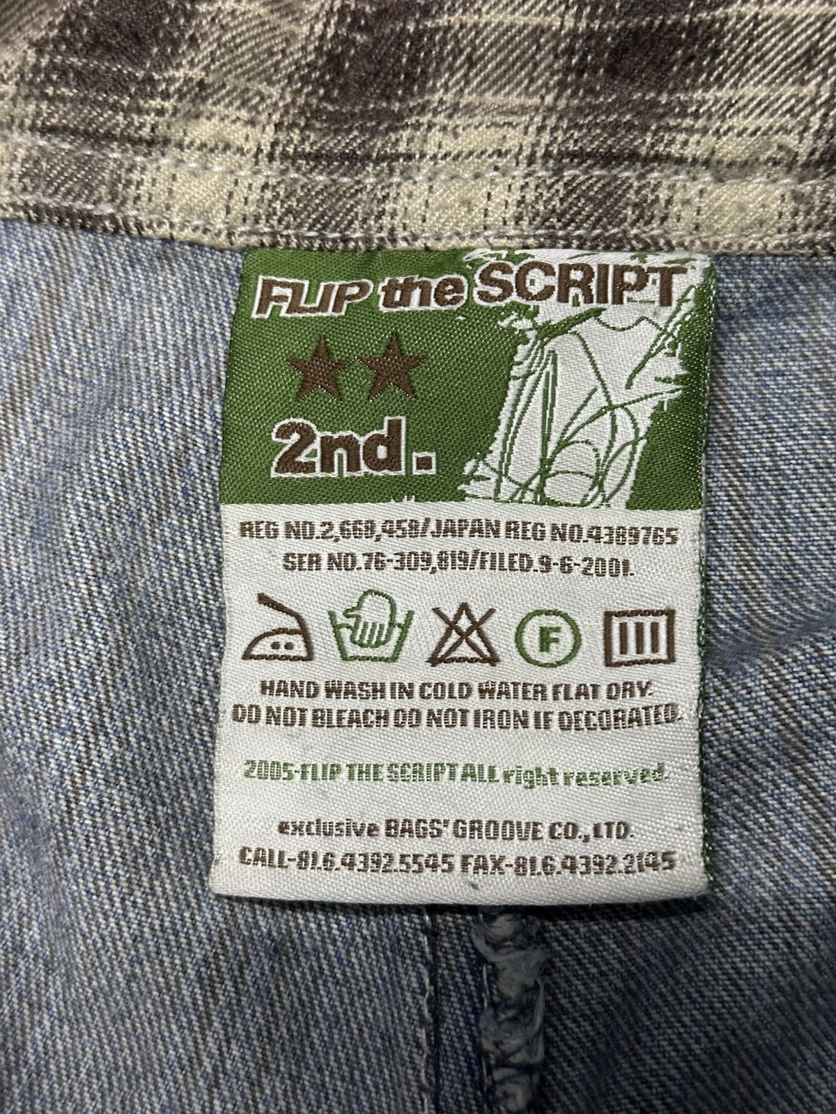 Kapital Blue Stripe Indigo Multipocket Baggy Denim Flip The scrips. Size US 36 / EU 52 - 16 Thumbnail