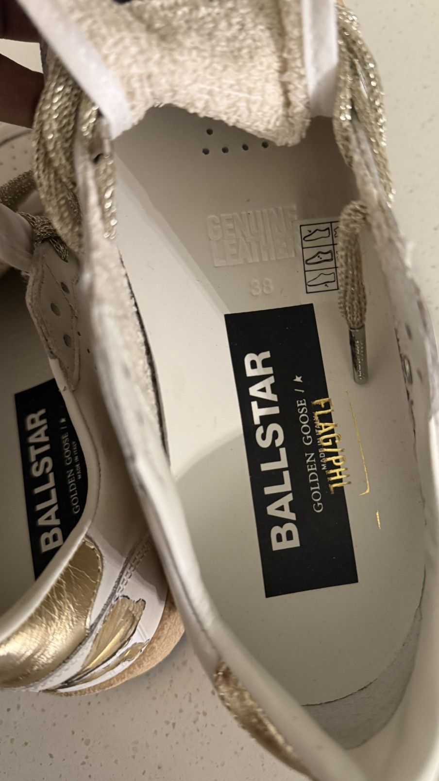 Golden Goose Golden Goose star bow Size US 8 / IT 38 - 5 Thumbnail