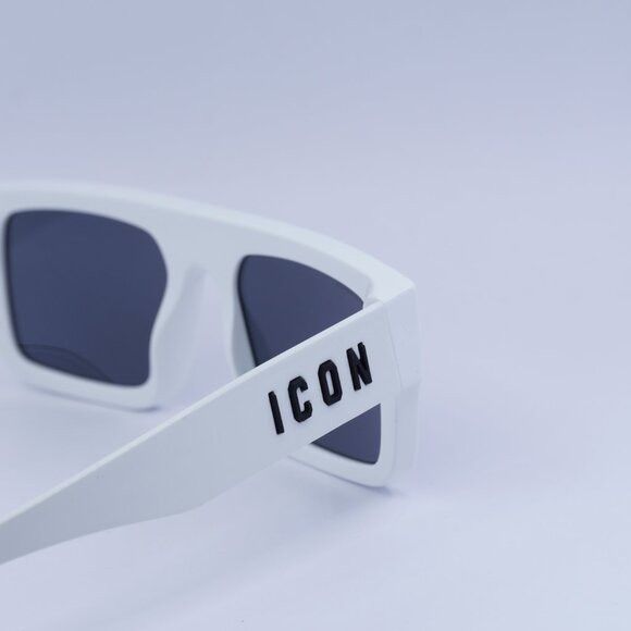 Dsquared2 🕶️ New Dsquared2 ICON 0008/S 0VK6 IR White Sunglasses Size ONE SIZE - 10 Thumbnail