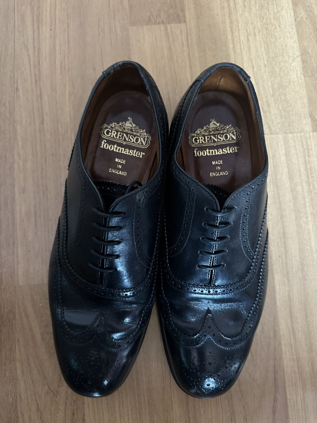 Grenson Grenson Footmaster Full Brogue Shoes Size US 7.5 / EU 40-41 - 8 Thumbnail