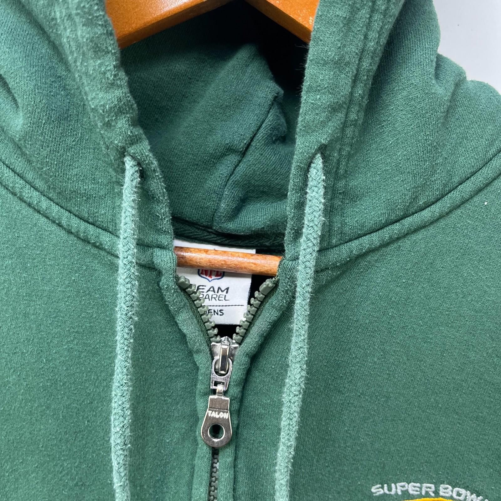 Other Vintage 90s Green Bay Packers Zip Up Hoodie Women 2XL Size ONE SIZE - 4 Thumbnail