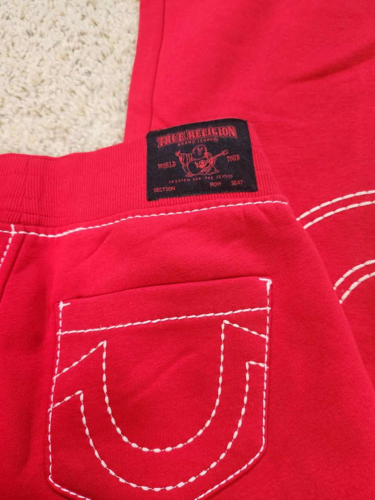 True Religion NEW True Religion Pull-On Flare Jeans Red Anniversary Small Size 28" / US 6 / IT 42 - 2 Thumbnail