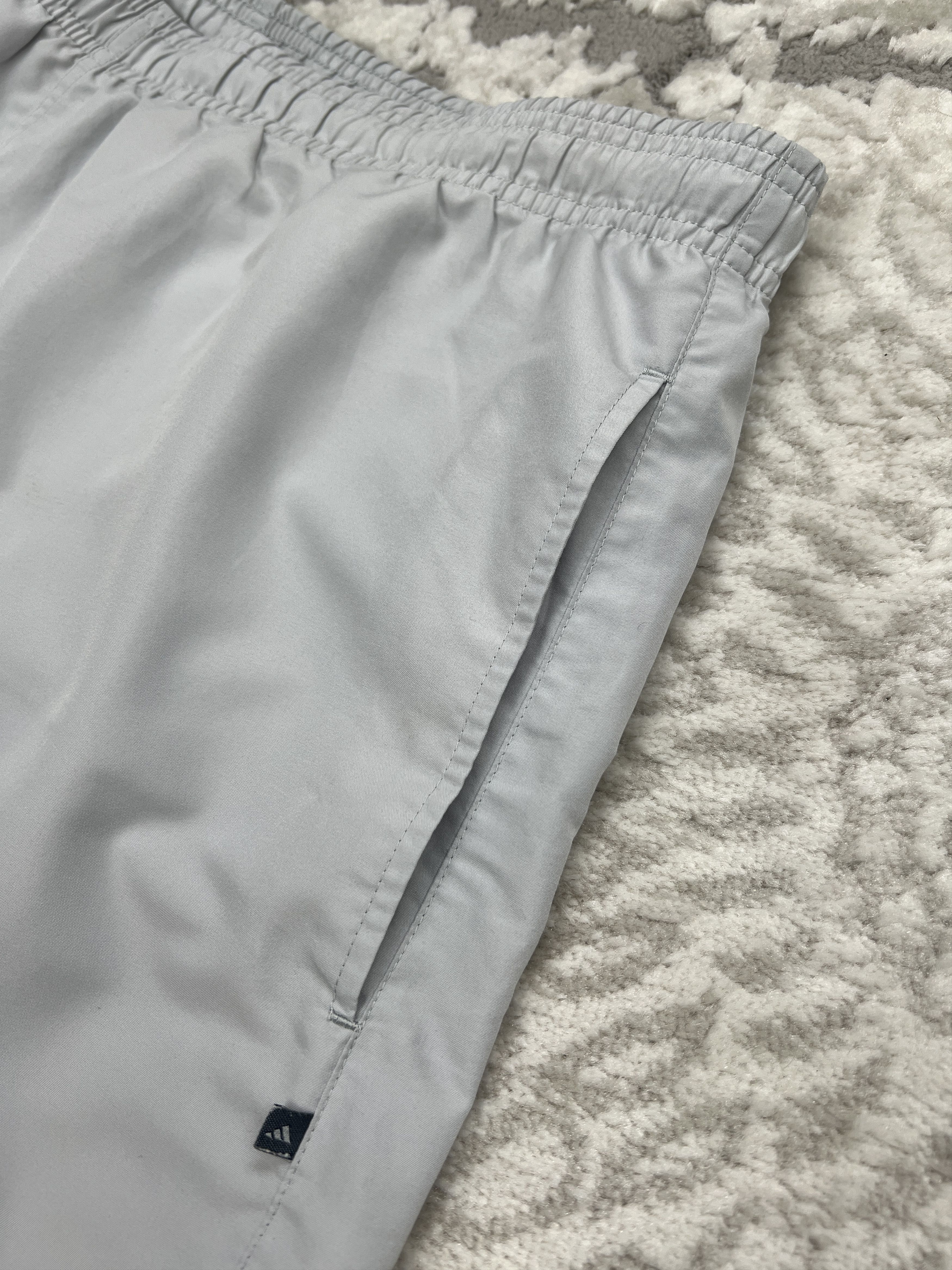 Adidas Adidas Y2K Light Grey Swim Shorts Size US 34 / EU 50 - 6 Thumbnail
