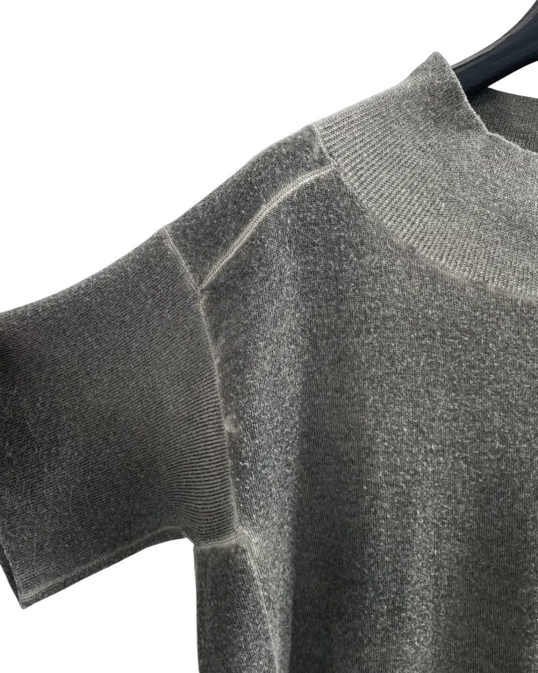 Maison Margiela Maison Margiela Wool Knit Short Sleeve T-Shirt Size XS / US 0-2 / IT 36-38 - 6 Thumbnail