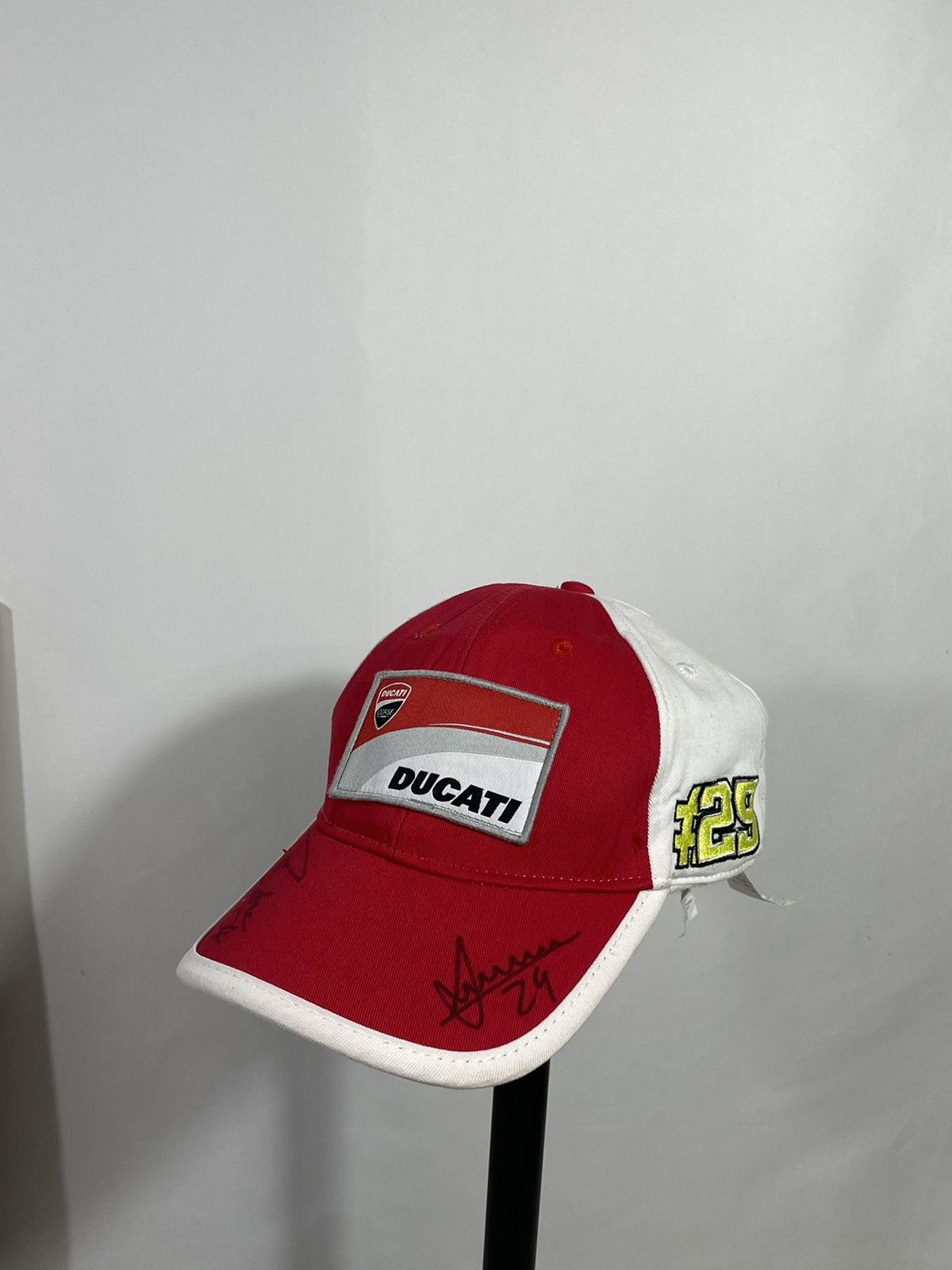 Ducati Andrea Dovizioso Autographed Signed Ducati #29 Cap Hat Size ONE SIZE - 1 Thumbnail