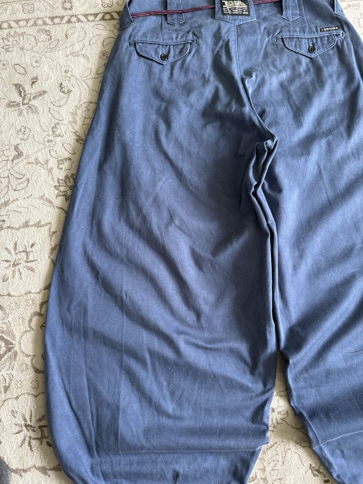Japanese Brand Vintage Tobishozoku by Toraichi Baggy Japanese Work Pants Size US 32 / EU 48 - 20 Thumbnail