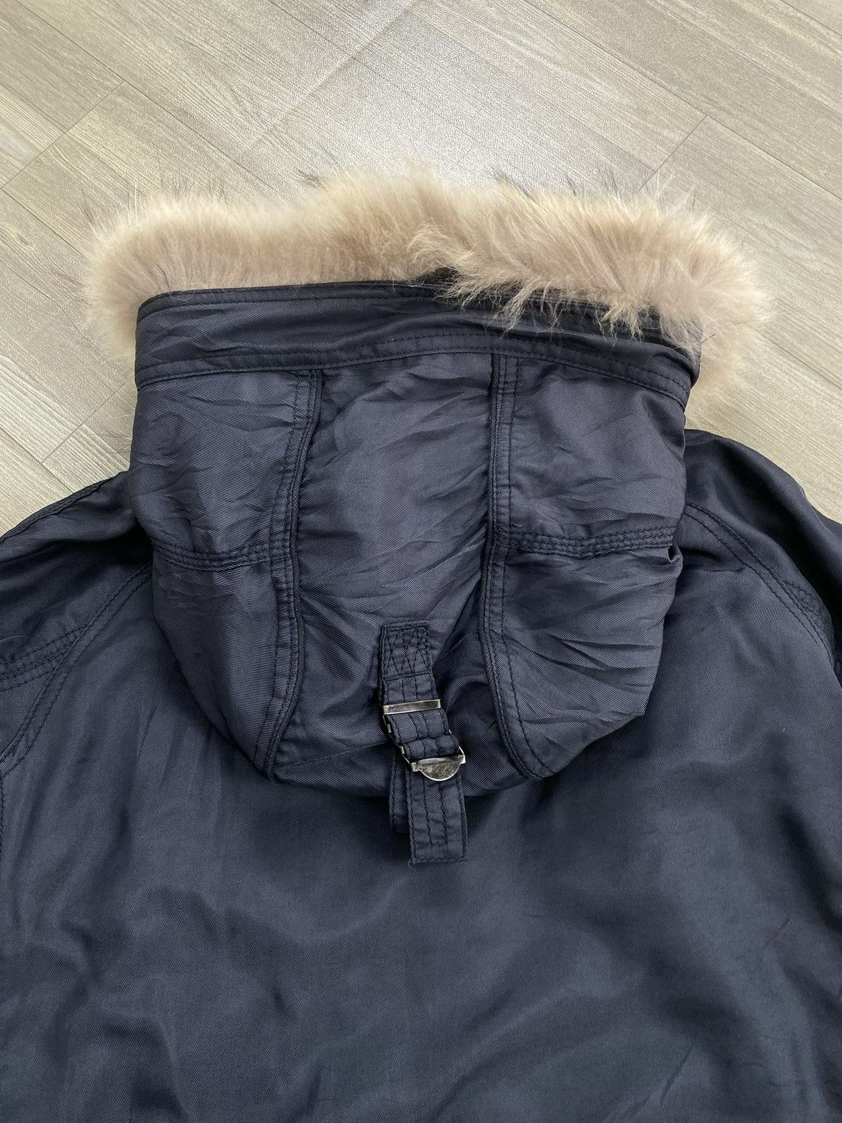 GOA Vintage GOA Raccoon Fur Military N3B Bomber Jacket Winter Size US L / EU 52-54 / 3 - 18 Thumbnail