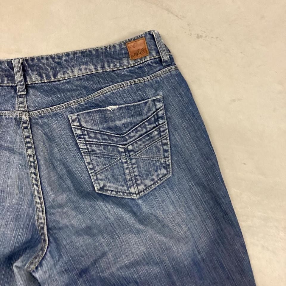 American Eagle Outfitters × Vintage y2k low rise American eagle bootcut Jeans 35x35 Size US 35 - 3 Thumbnail
