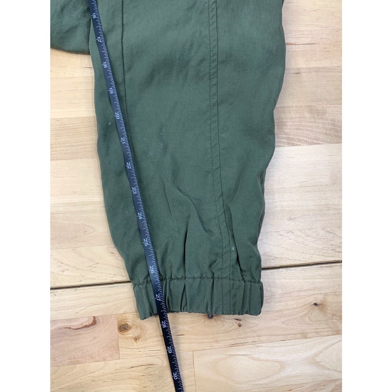 Vintage Philosophy Olive Green Jogger Pants Size S Size 28" / US 6 / IT 42 - 5 Thumbnail