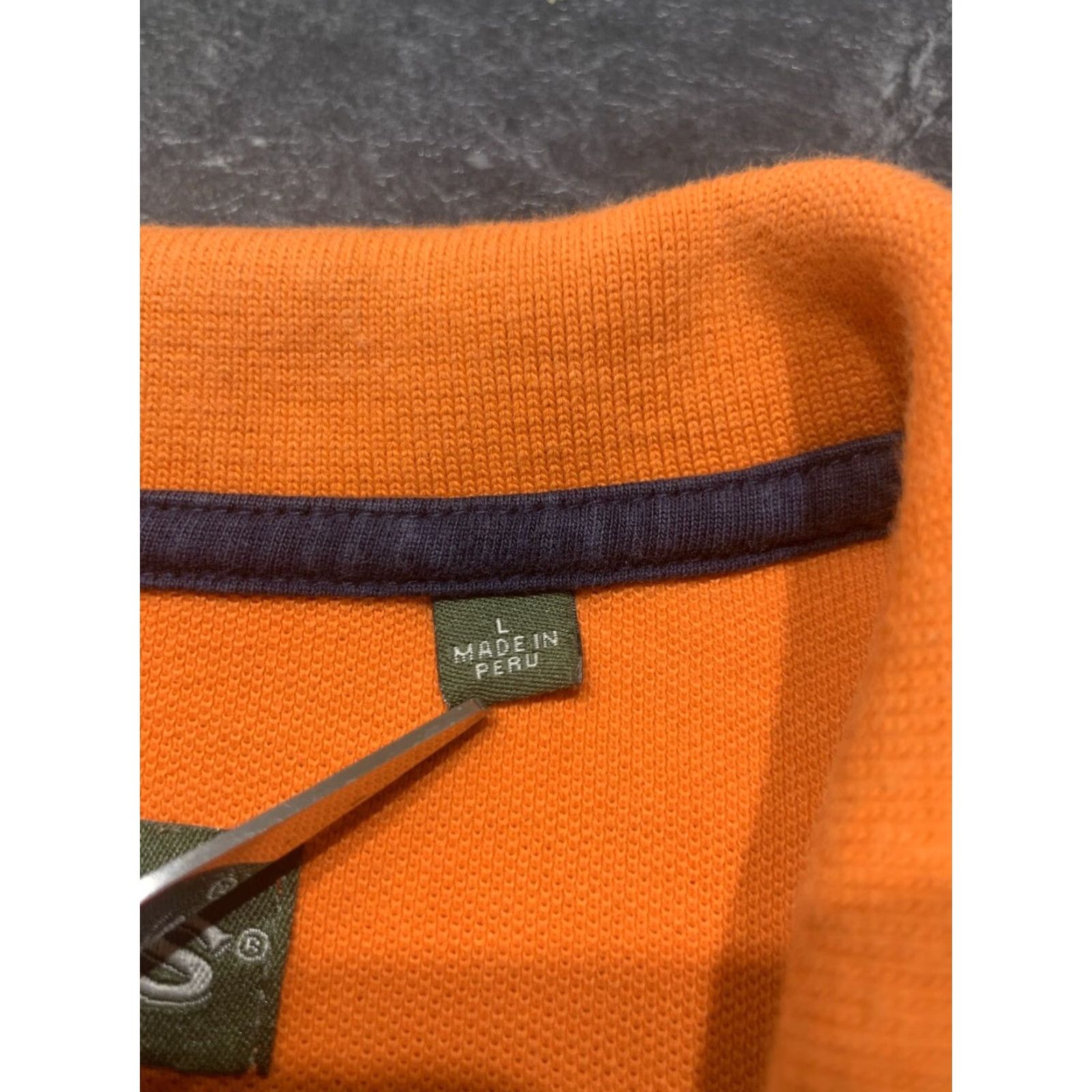 Orvis VINTAGE Orvis Men's Polo Shirt Short Sleeve Cotton Orange Fishing Casual L Size US L / EU 52-54 / 3 - 6 Thumbnail