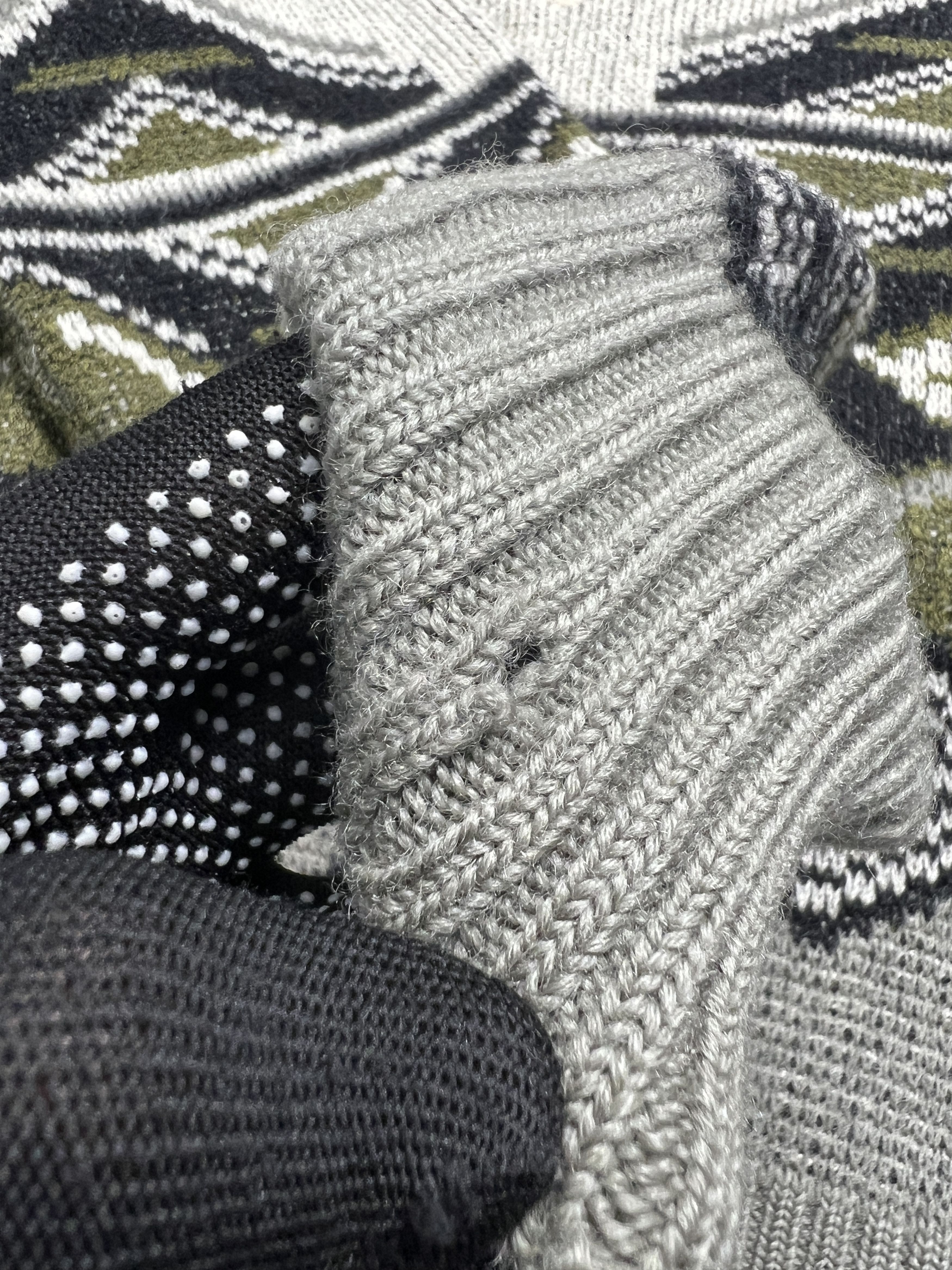 Japanese Brand Mr.Junko Golf Argyle Knit Sweater (L) JK453 Size L / US 10 / IT 46 - 7 Thumbnail