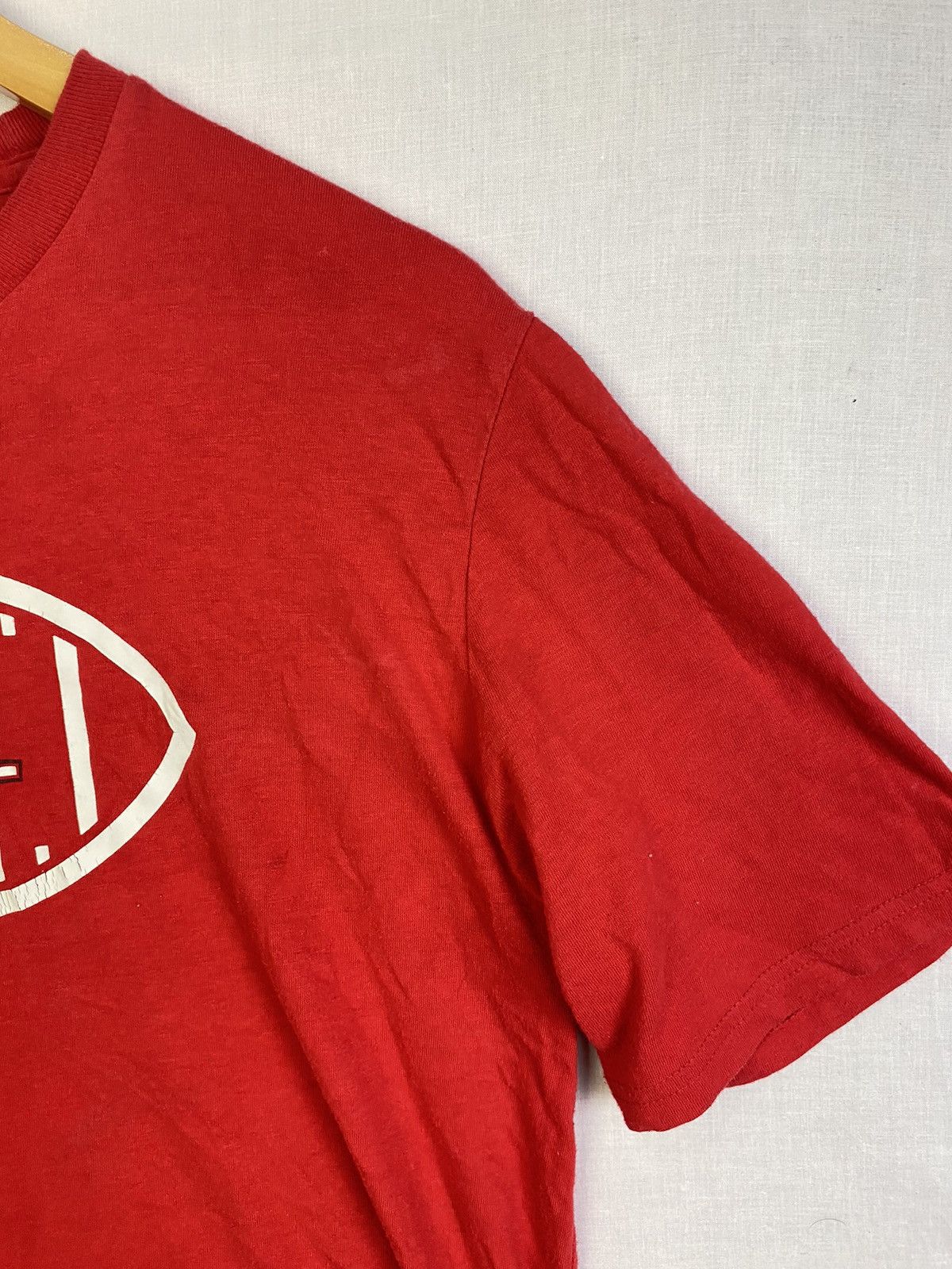 Under Armour × Vintage VINTAGE Under Armour t-shirt short sleeve M red y2k Size US M / EU 48-50 / 2 - 6 Thumbnail
