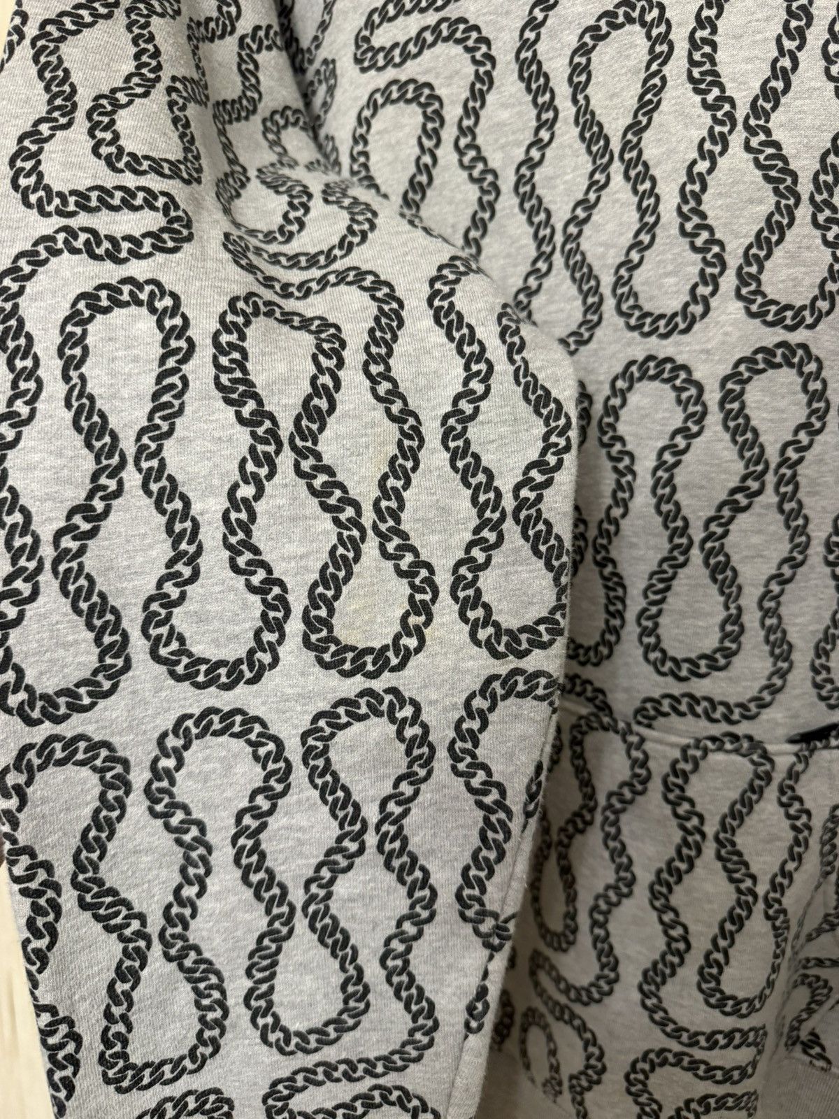 Supreme Rare Vintage supreme 90s 00s chain fullprint hoodie Size US M / EU 48-50 / 2 - 10 Thumbnail