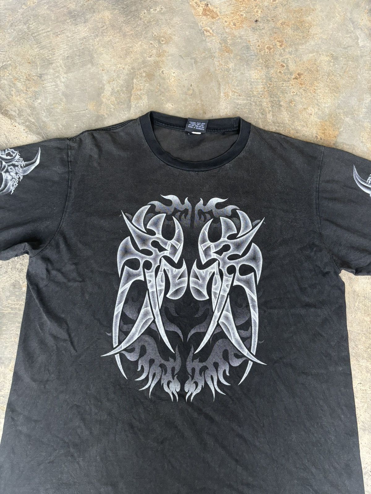 If Six Was Nine × Japanese Brand Vintage Y2k Heavy Metal Ifsixwasnine Punk Style Tshirt Size US L / EU 52-54 / 3 - 2 Thumbnail