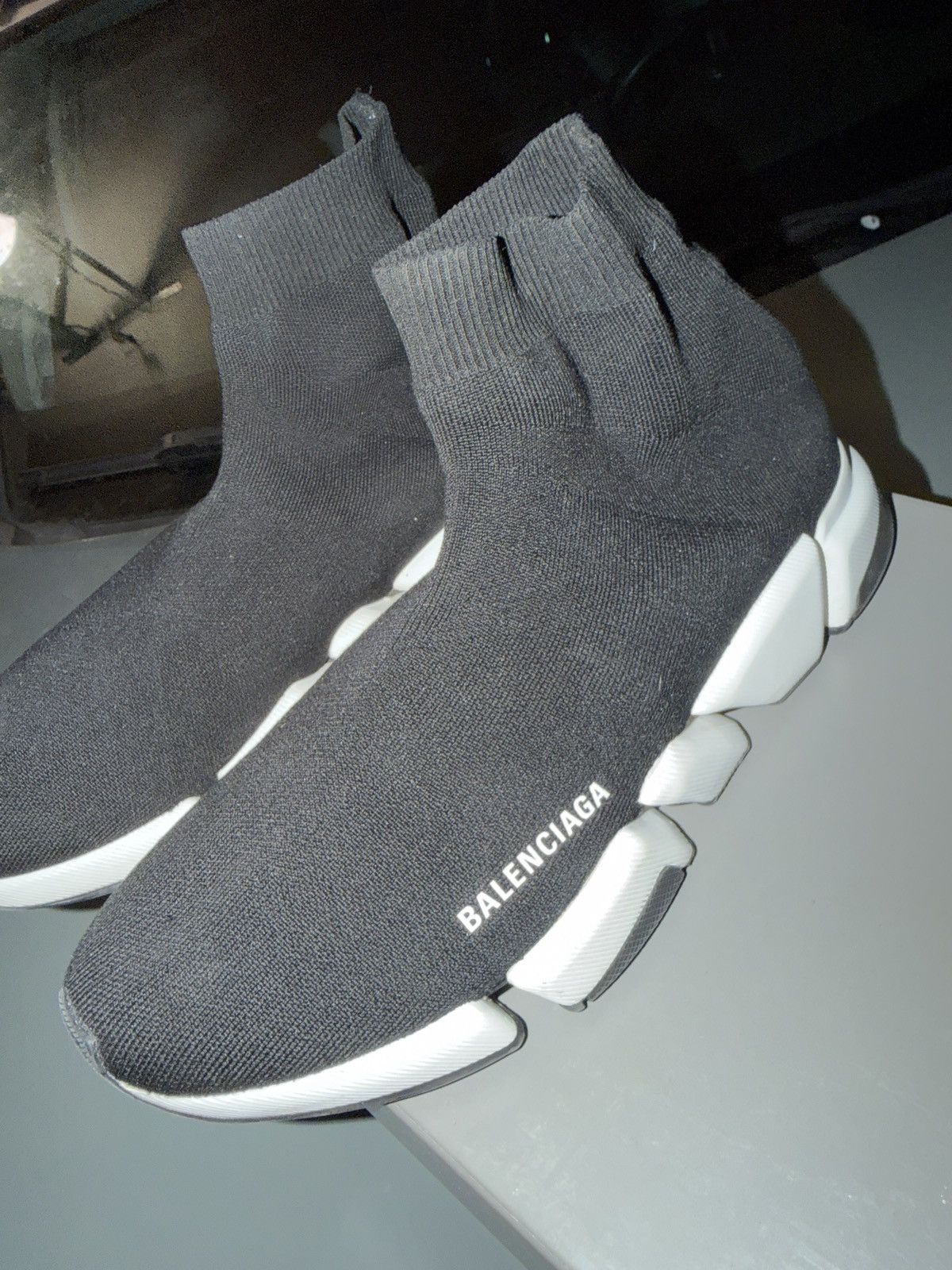Balenciaga Balenciaga Speed 2.0 LT black / white Size US 10.5 / EU 43-44 - 5 Thumbnail