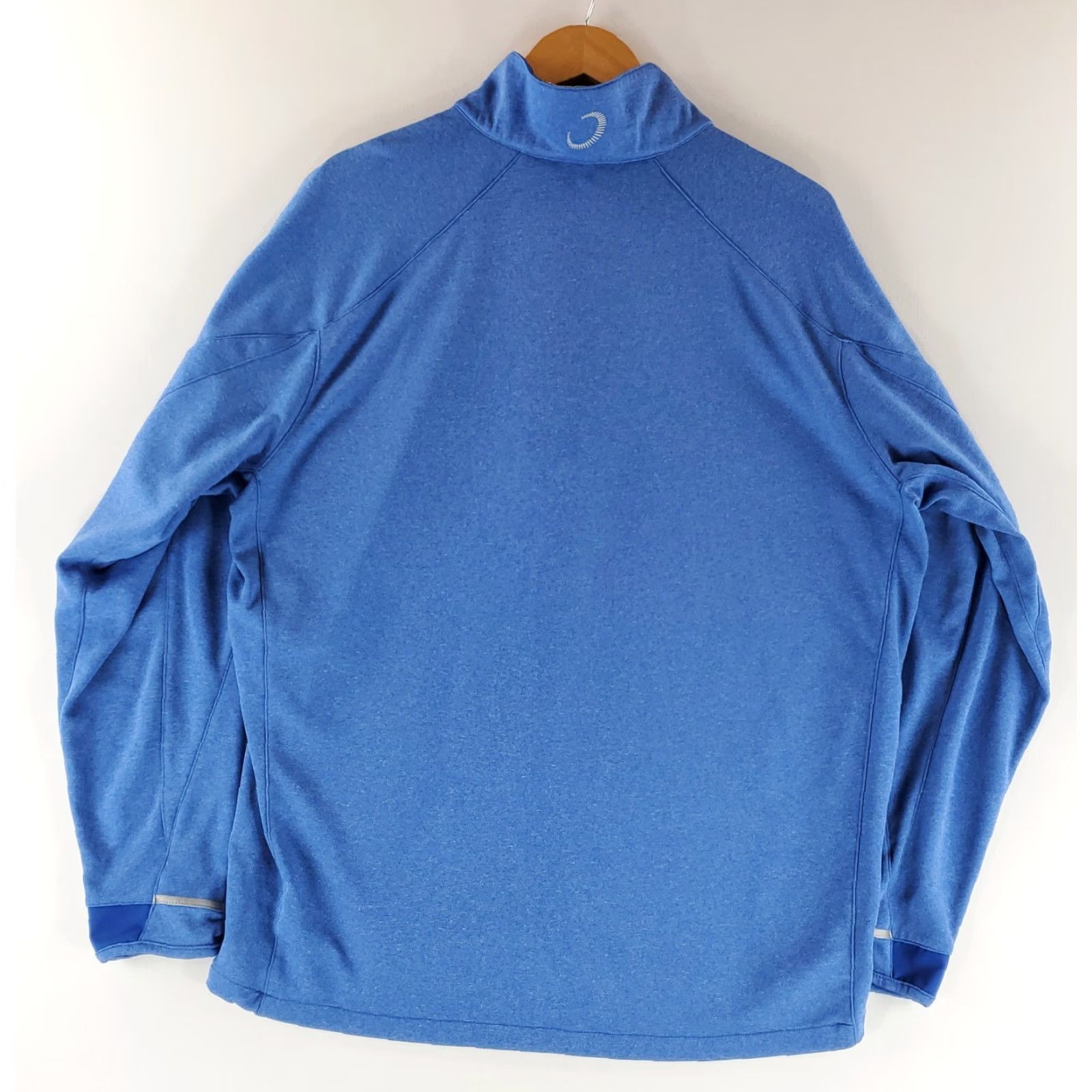 Vintage Zero Restriction 1/4 Zip Long Sleeve Pullover Shirt Blue Mens XXL Size US XXL / EU 58 / 5 - 4 Thumbnail