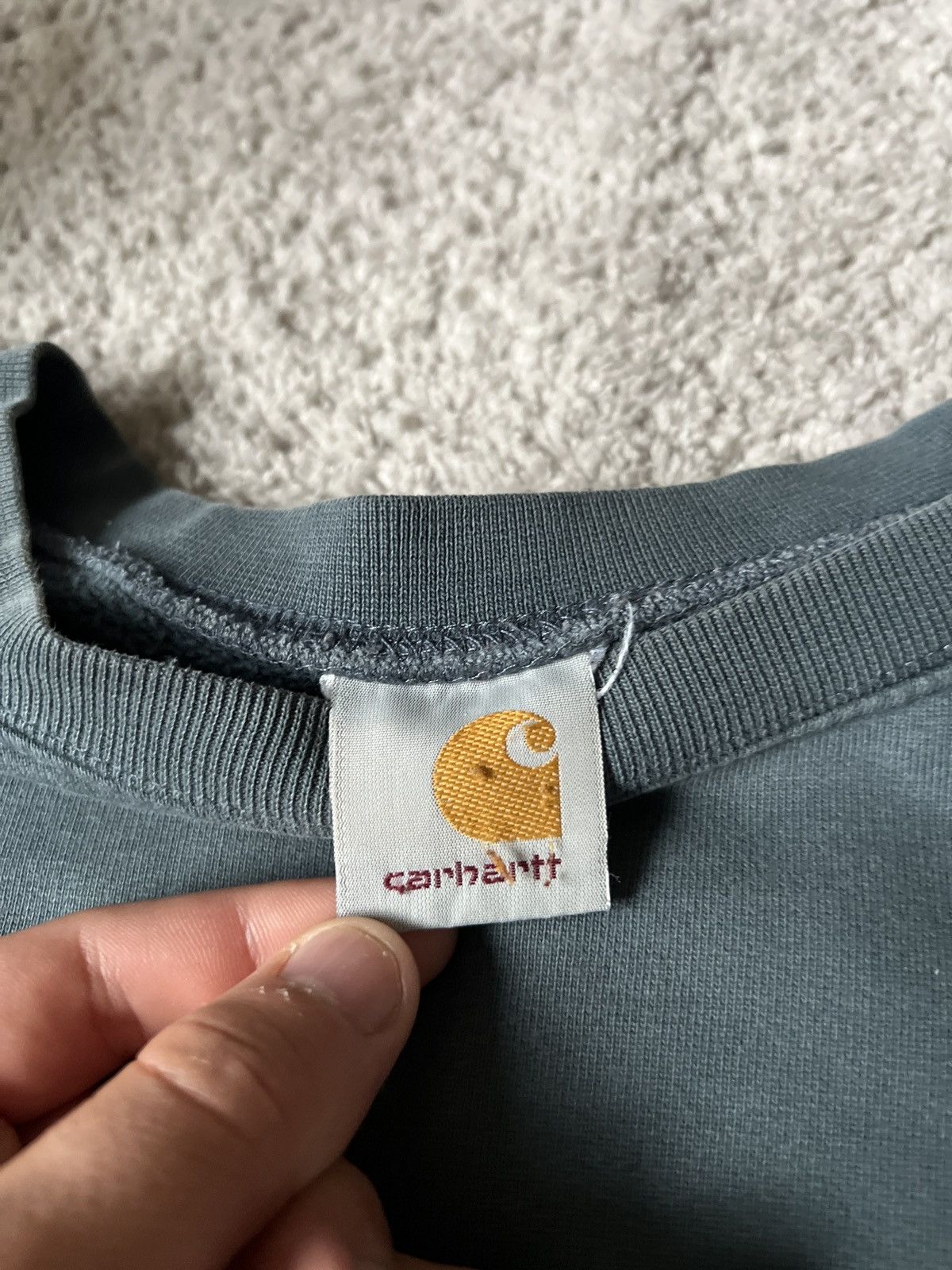 Carhartt CARHARTT VINTAGE BASIC LOGO STREETWEAR SWEATSHIRT Size US L / EU 52-54 / 3 - 4 Thumbnail