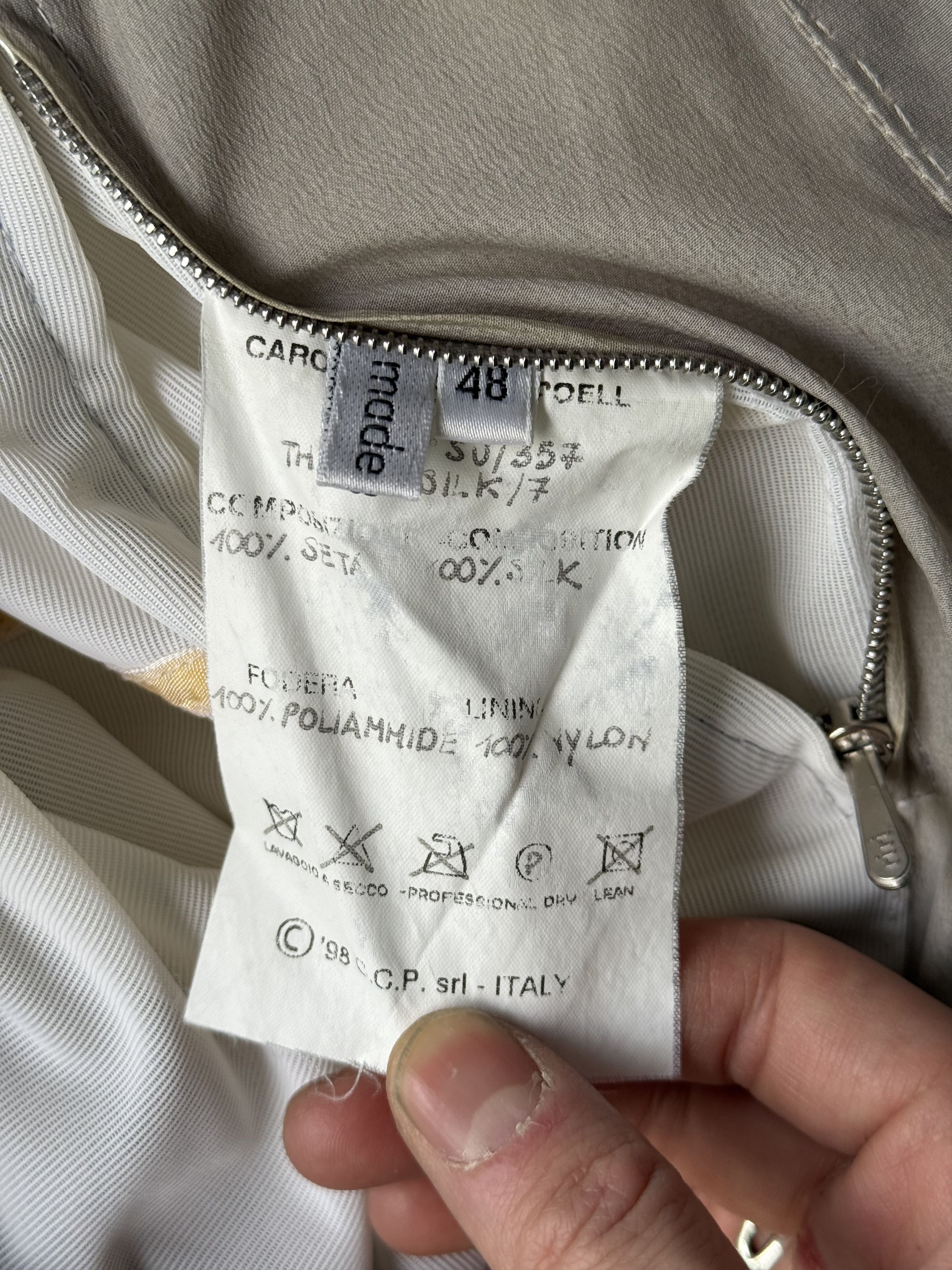 Carol Christian Poell Carol Christian Poell SS98 SU/357 THERMOSILK/7 Jacket Size US M / EU 48-50 / 2 - 11 Thumbnail