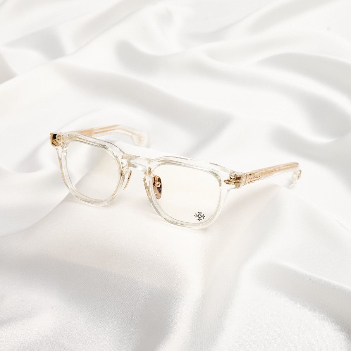 Chrome Hearts CHROME HEARTS CHIRP CHIRP-A CRYSTAL - 18KGP GLASSES Size ONE SIZE - 1 Thumbnail