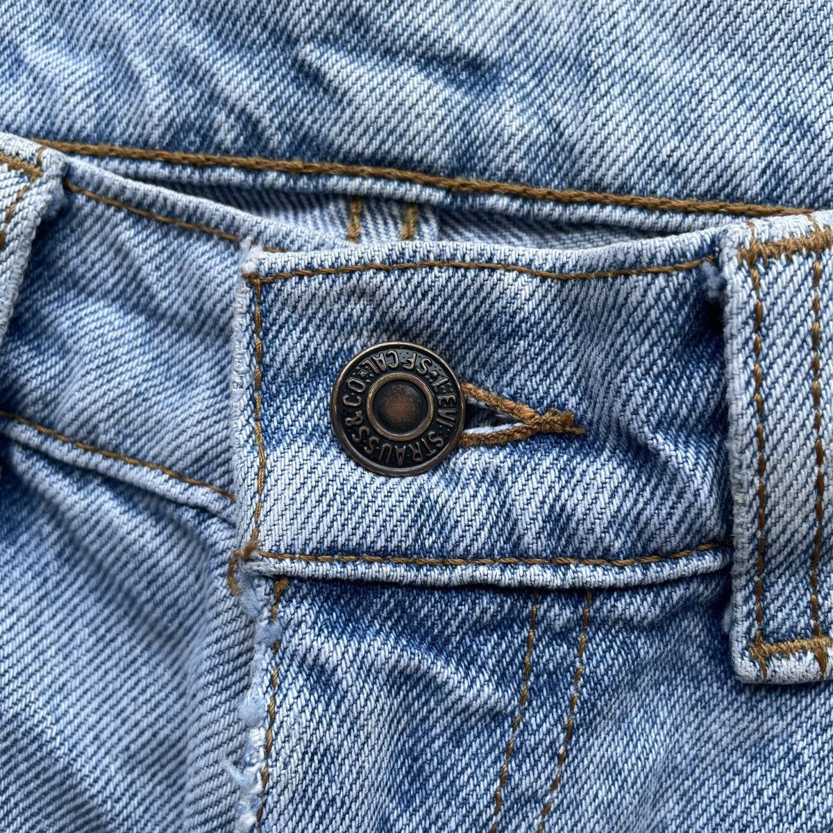 Levi's W29x31.5 Vintage Levi’s Faded Wash Jeans Skinny Denim Pants Size US 29 - 6 Thumbnail