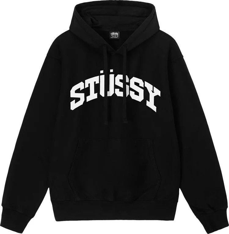 image of Stussy Block Sport Hoodie in Black, Men's (Size 2XL)