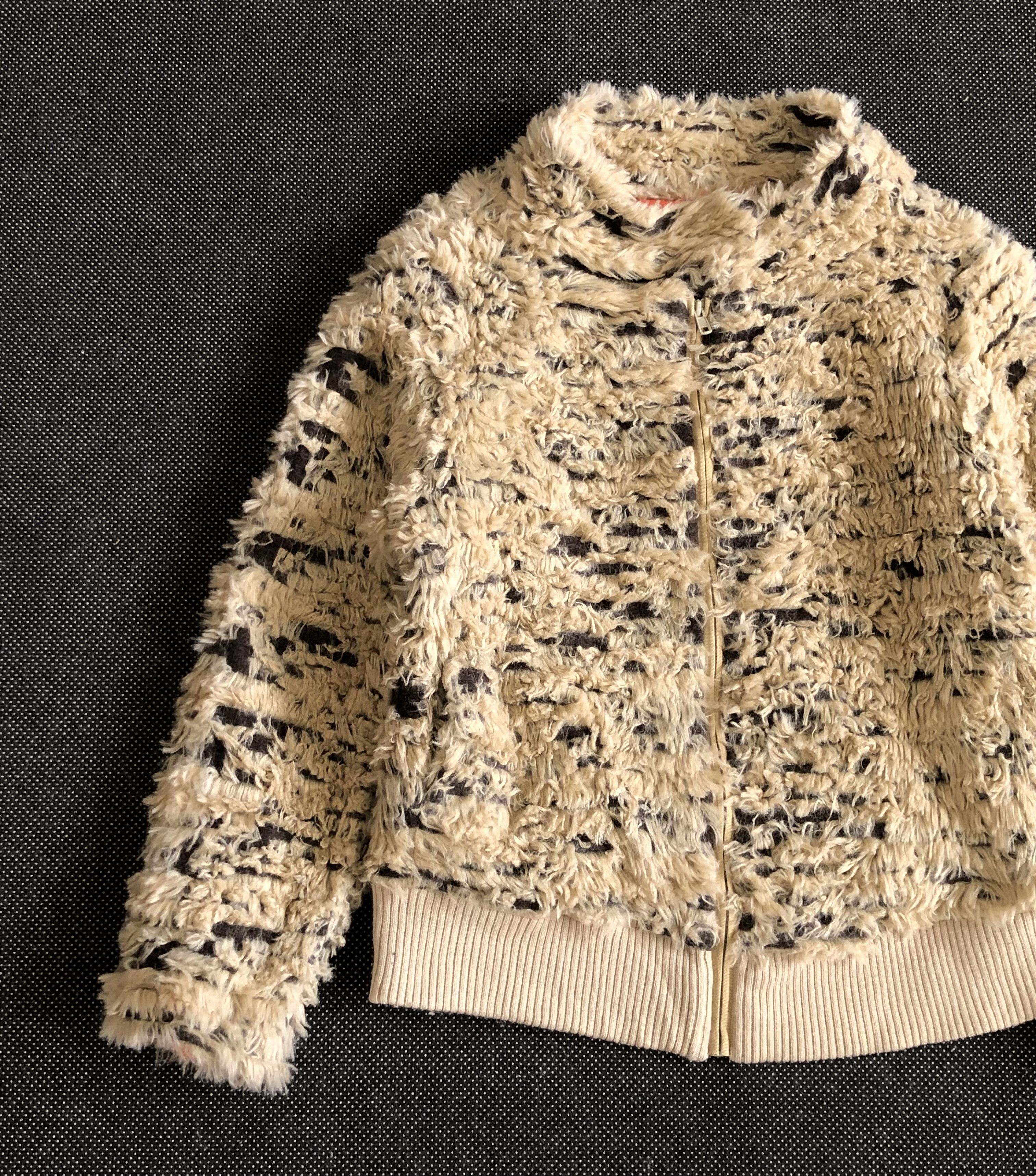 Issey Miyake A/W2014 ACRYLIC FUR PATCHY JACKET Size S / US 4 / IT 40 - 5 Thumbnail