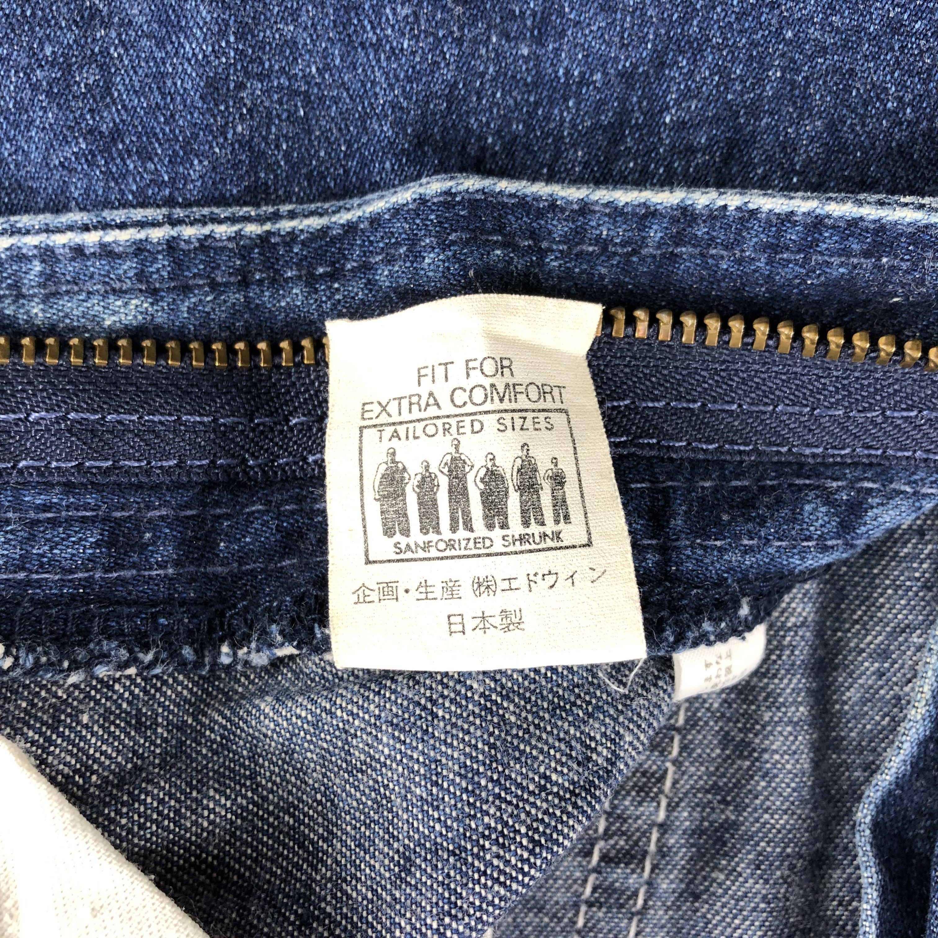 Lee Vintage Blue Wash Lee Jeans-J1868 Size US 28 / EU 44 - 10 Thumbnail