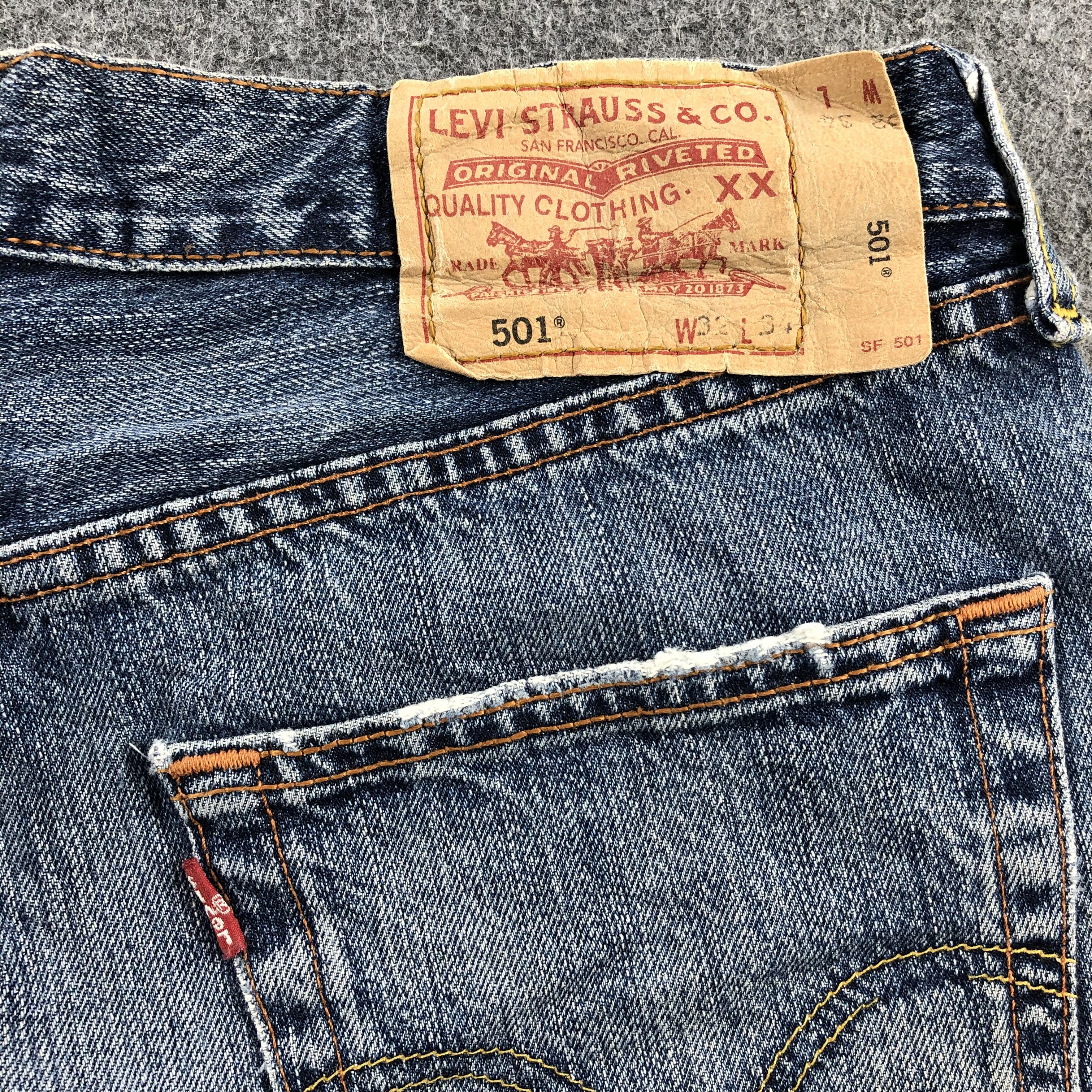 Levi's Vintage Levis Jeans Lot 501-JM961 Size US 32 / EU 48 - 6 Thumbnail