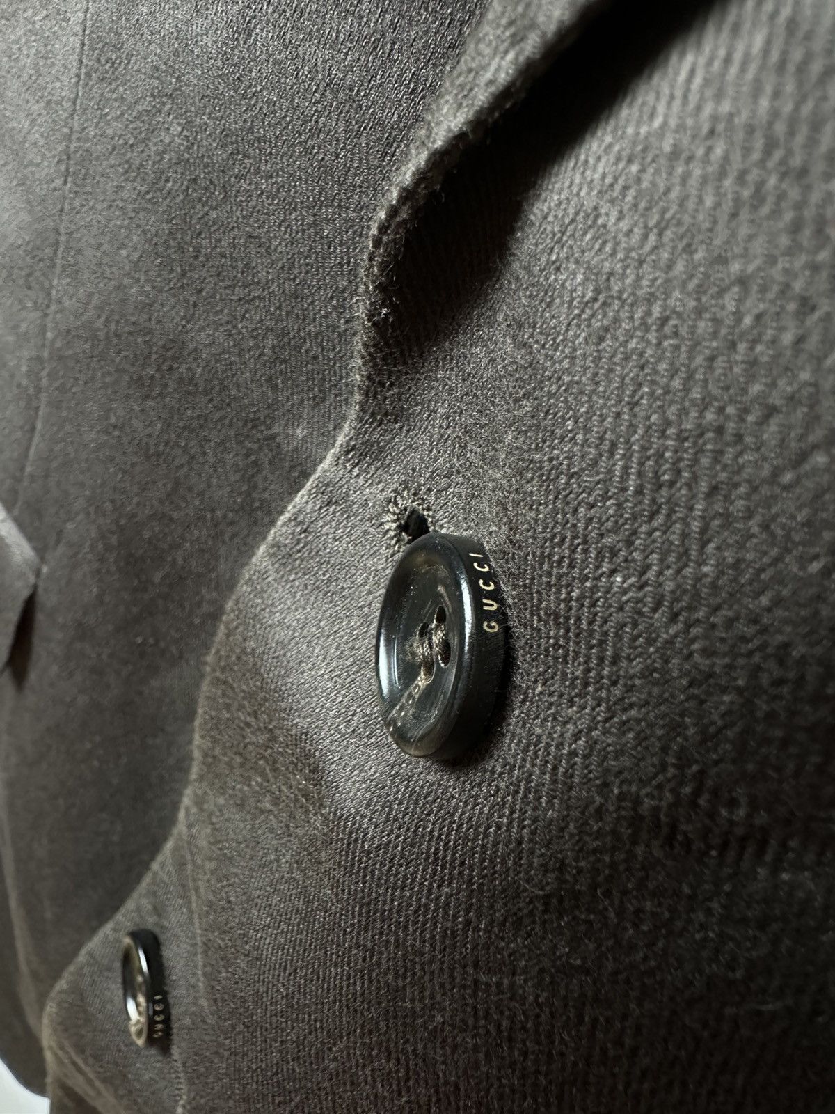 Designer × Gucci Gucci tom Ford brown blazer monogram inside made in Italy Size 46R - 5 Thumbnail