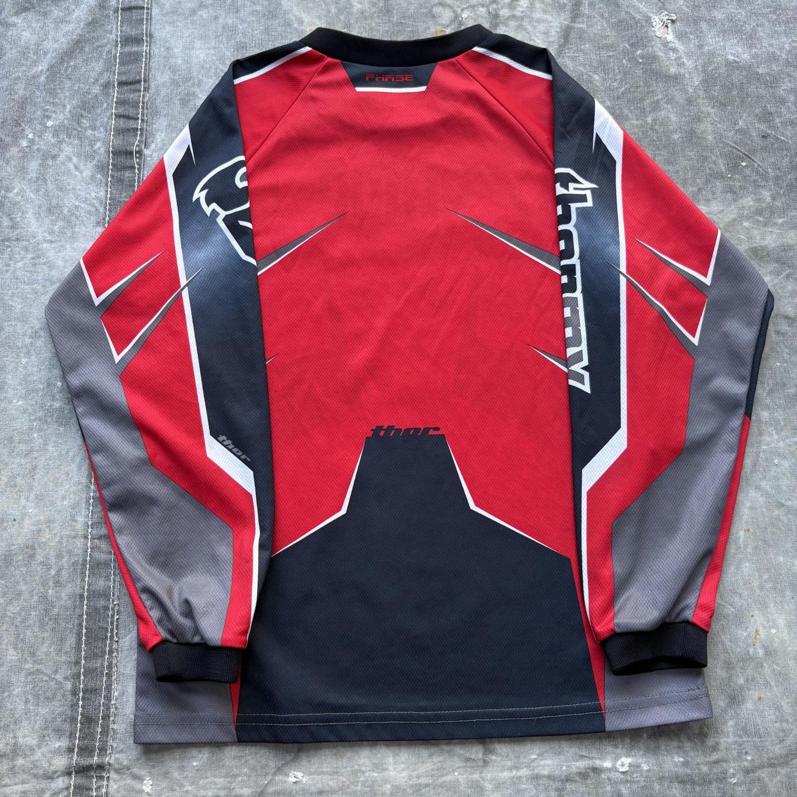 Vintage Vintage Y2K Thor Motocross Biker Grunge Sportswear Jersey Size US XS / EU 42 / 0 - 2 Thumbnail
