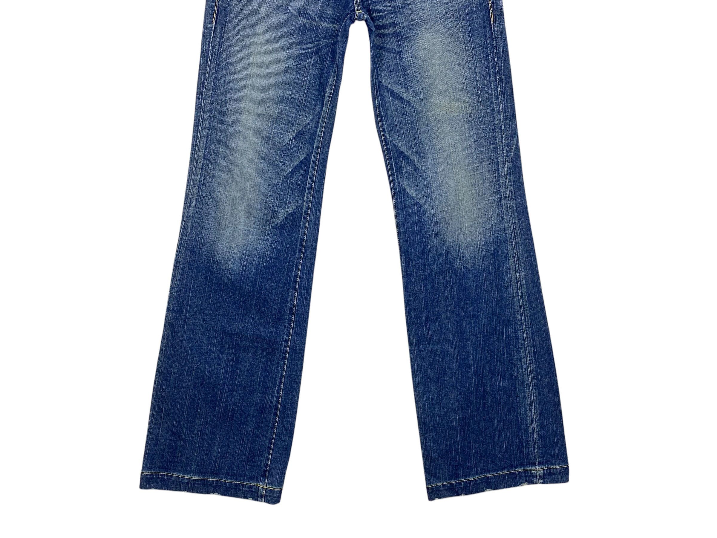 Japanese Brand × MOUSSY Moussy Japan Low Rise Loose Wide Leg Jeans Size 27" / US 4 / IT 40 - 4 Thumbnail