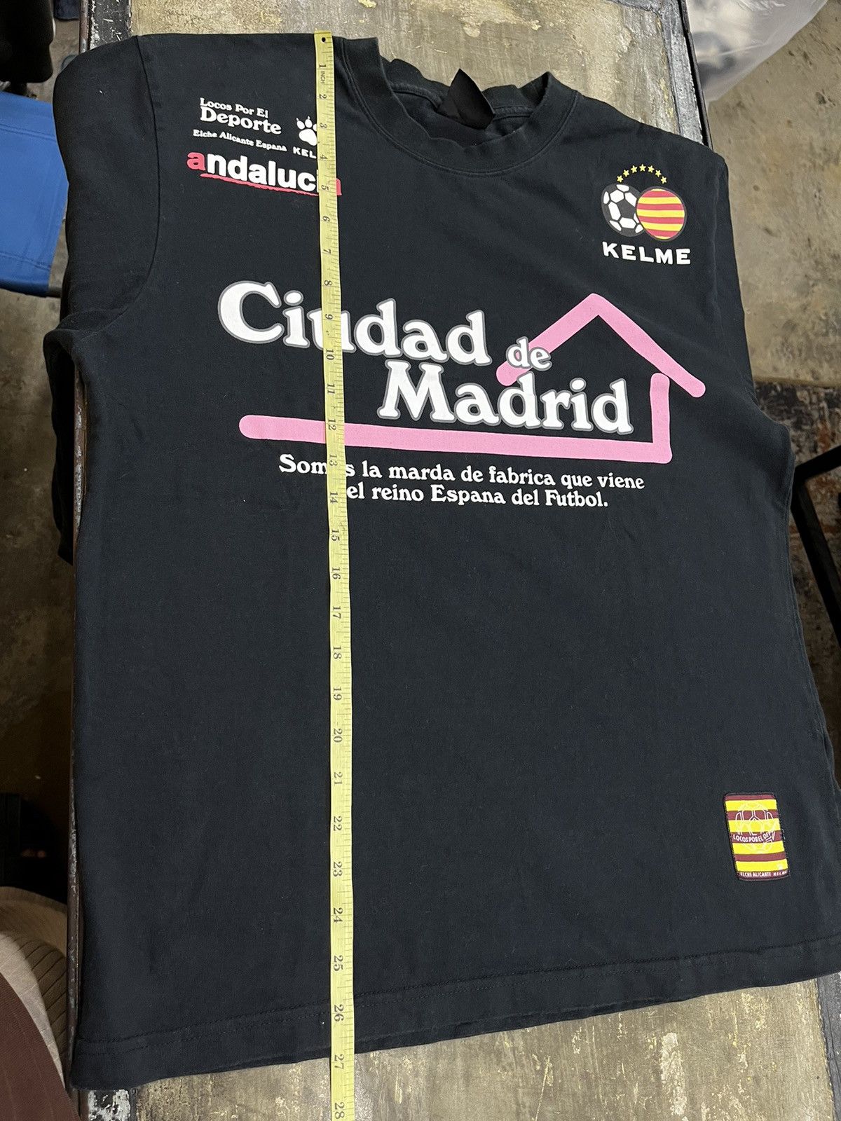 If Six Was Nine × Japanese Brand × Le Grande Bleu (L.G.B.) Kelme ciudad de madrid longsleeve Size US M / EU 48-50 / 2 - 11 Thumbnail
