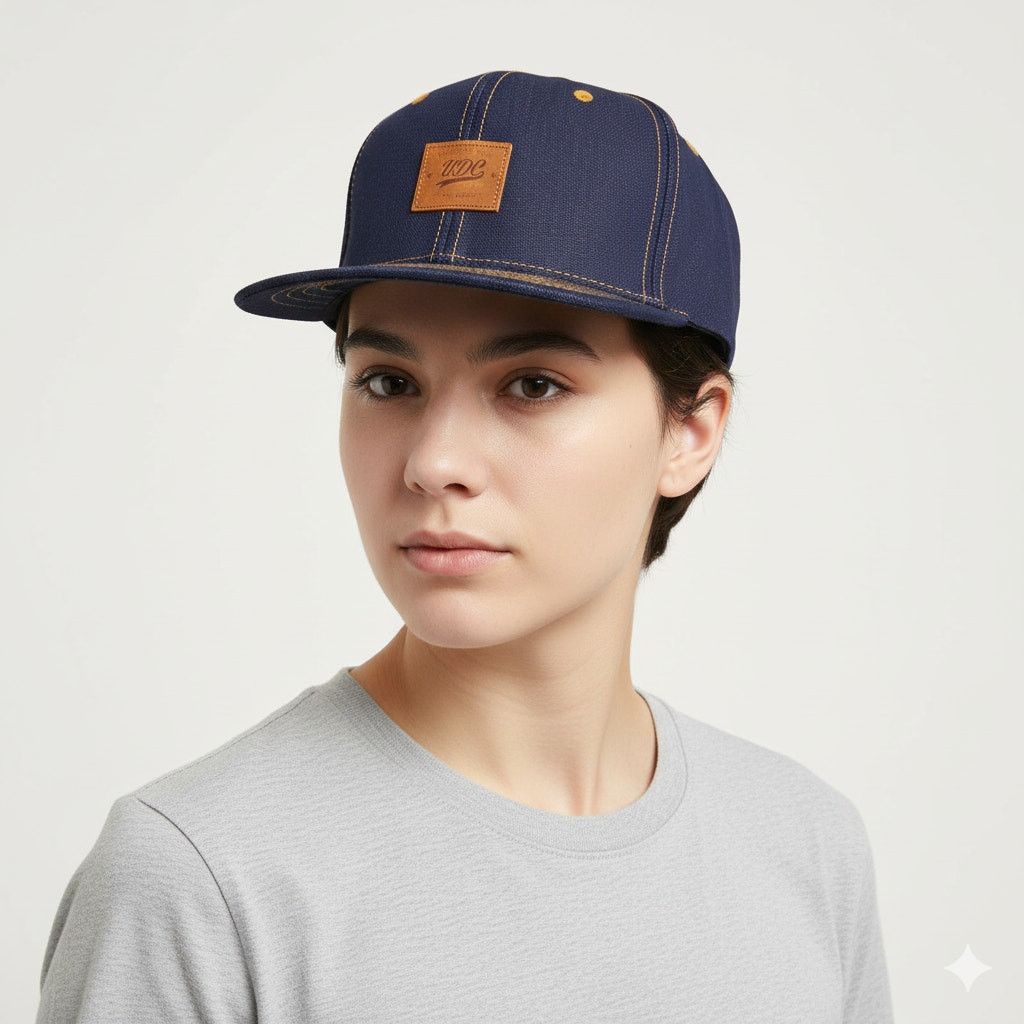Undercover UDC Undercontrol Raw Denim Snapback Hat Size ONE SIZE - 1 Thumbnail