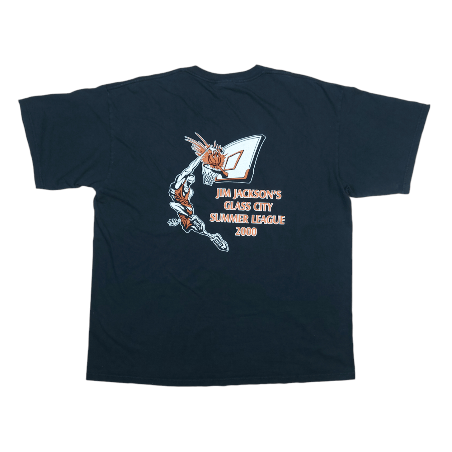 NBA × Nike × Vintage VTG 90s Y2K Nike Jim Jackson For The Love Of the Game TEE Size US XL / EU 56 / 4 - 3 Thumbnail