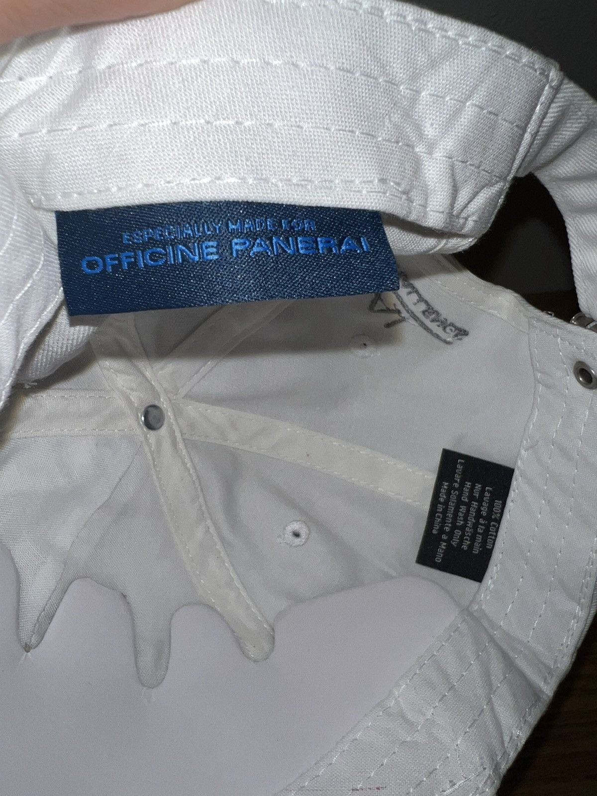Panerai Vintage Panerai Classic Yachts Challenge Strapback Hat Size ONE SIZE - 7 Thumbnail