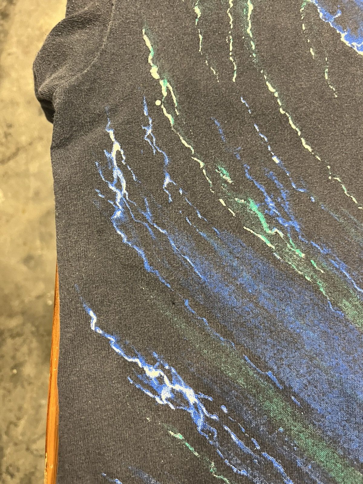 Other Vintage 90s Wild Oats Wave AOP T-Shirt Size US L / EU 52-54 / 3 - 7 Thumbnail