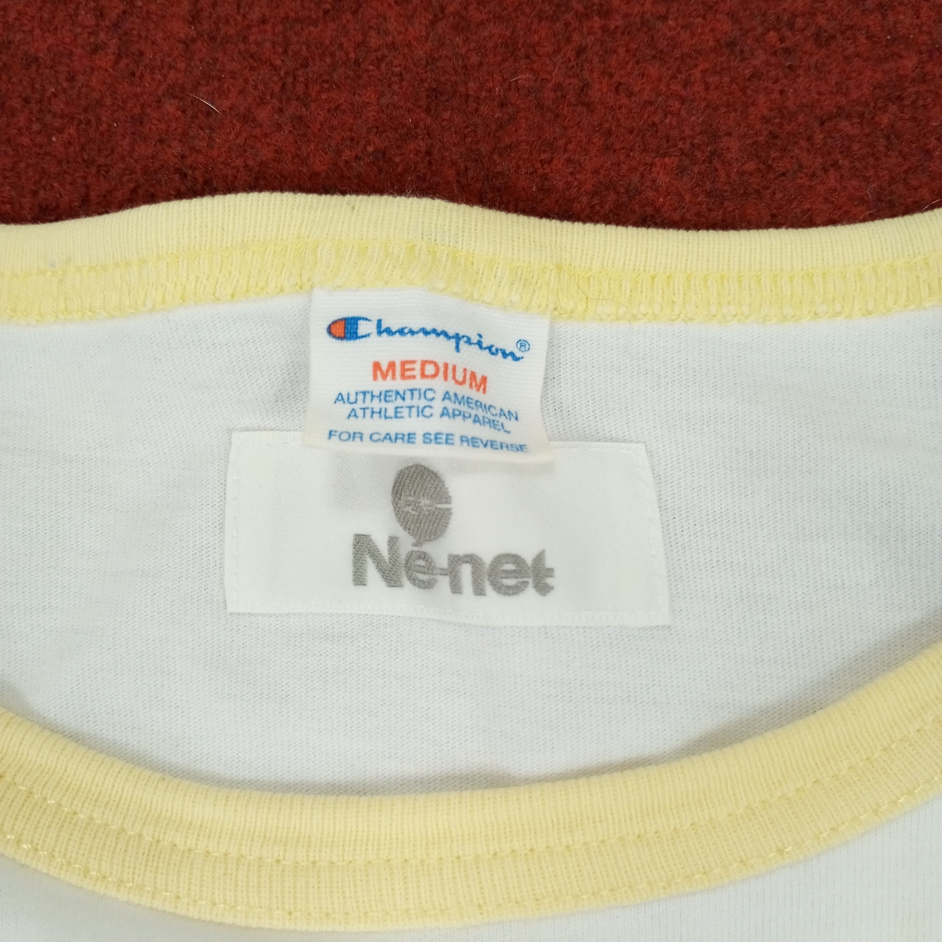 Champion × Ne-Net × Vintage Ne Net X Champion Designer Brand Streetwear Style Tshirt Size S / US 4 / IT 40 - 5 Thumbnail