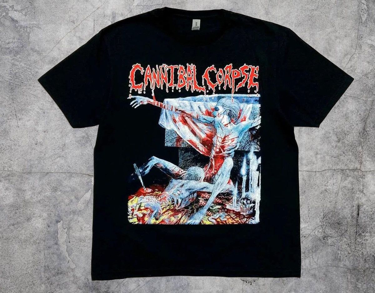 Band Tees Cannibal Corpse Tomb of the Mutilated Big Logo 2 Side Size US L / EU 52-54 / 3 - 1 Thumbnail