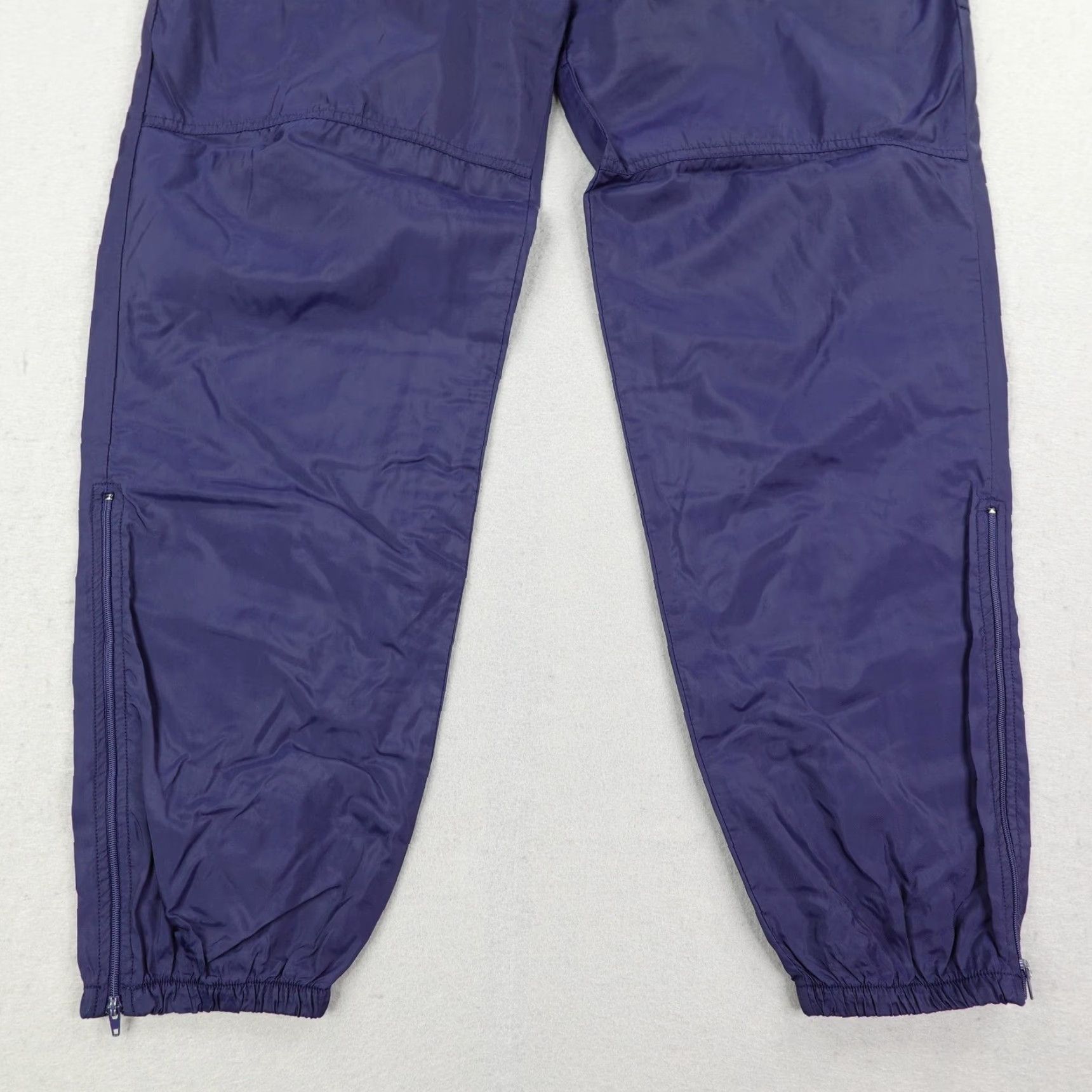 Nike VINTAGE Nike Track Pants Mens Large Blue Athleisure Windbreaker Joggers 2000s Activewear Size US 33 - 3 Thumbnail