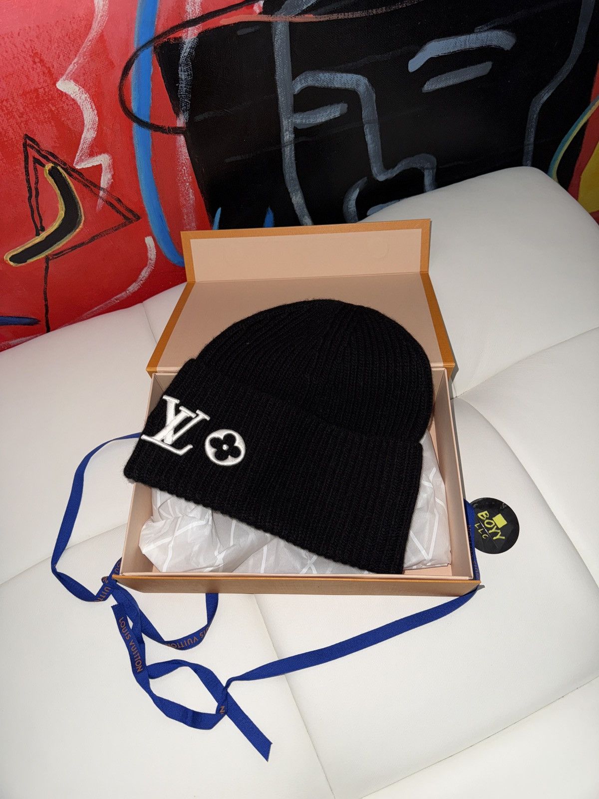 Louis Vuitton Louis vuitton wool logo beanie Size ONE SIZE - 2 Thumbnail