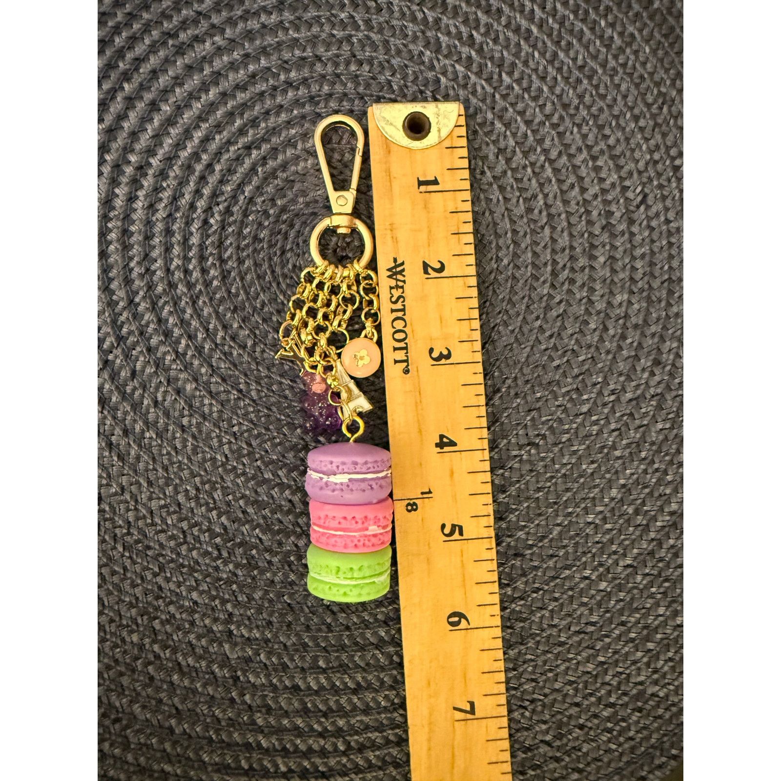 Handmade Gorgeous Handmade Designer Bag Purse Charm Keychain Size ONE SIZE - 5 Thumbnail