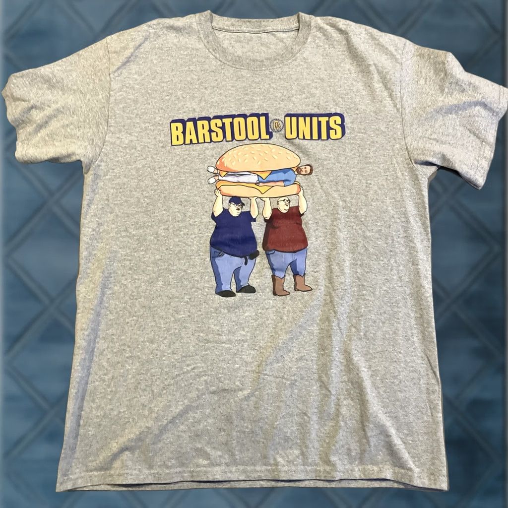 Vintage Barstool Sports Frank The Tank Barstool Units T Shirt Men’s L Awesome Size US L / EU 52-54 / 3 - 1 Thumbnail