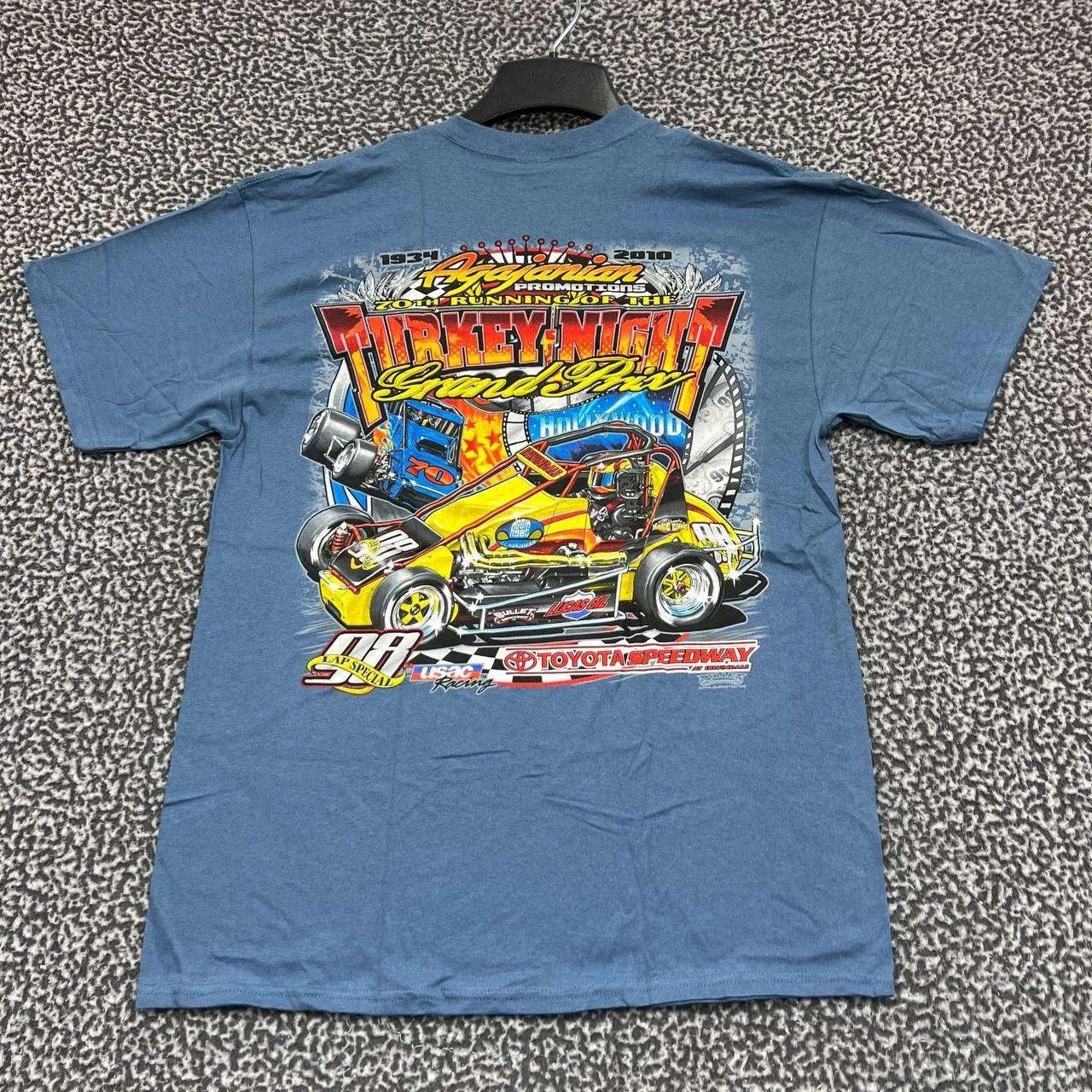 Gildan Vintage Turkey Night Grand Prix Shirt Men L Racing Deadstock Size US L / EU 52-54 / 3 - 1 Thumbnail