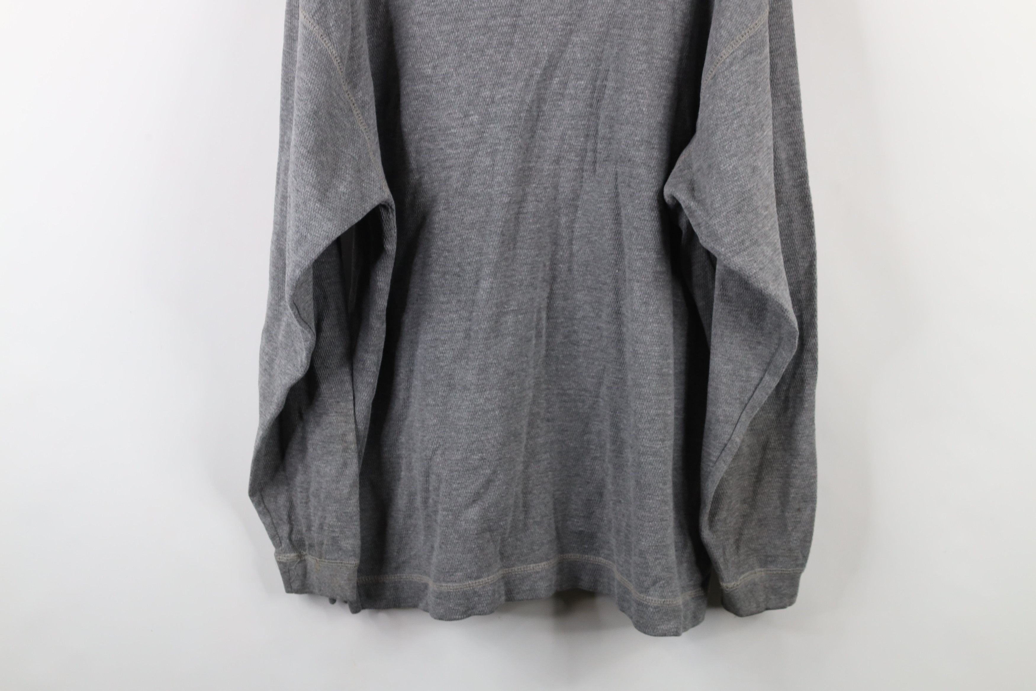 Vintage Vintage 90s Streetwear Knit Long Sleeve Henley T-Shirt Size US XL / EU 56 / 4 - 12 Thumbnail