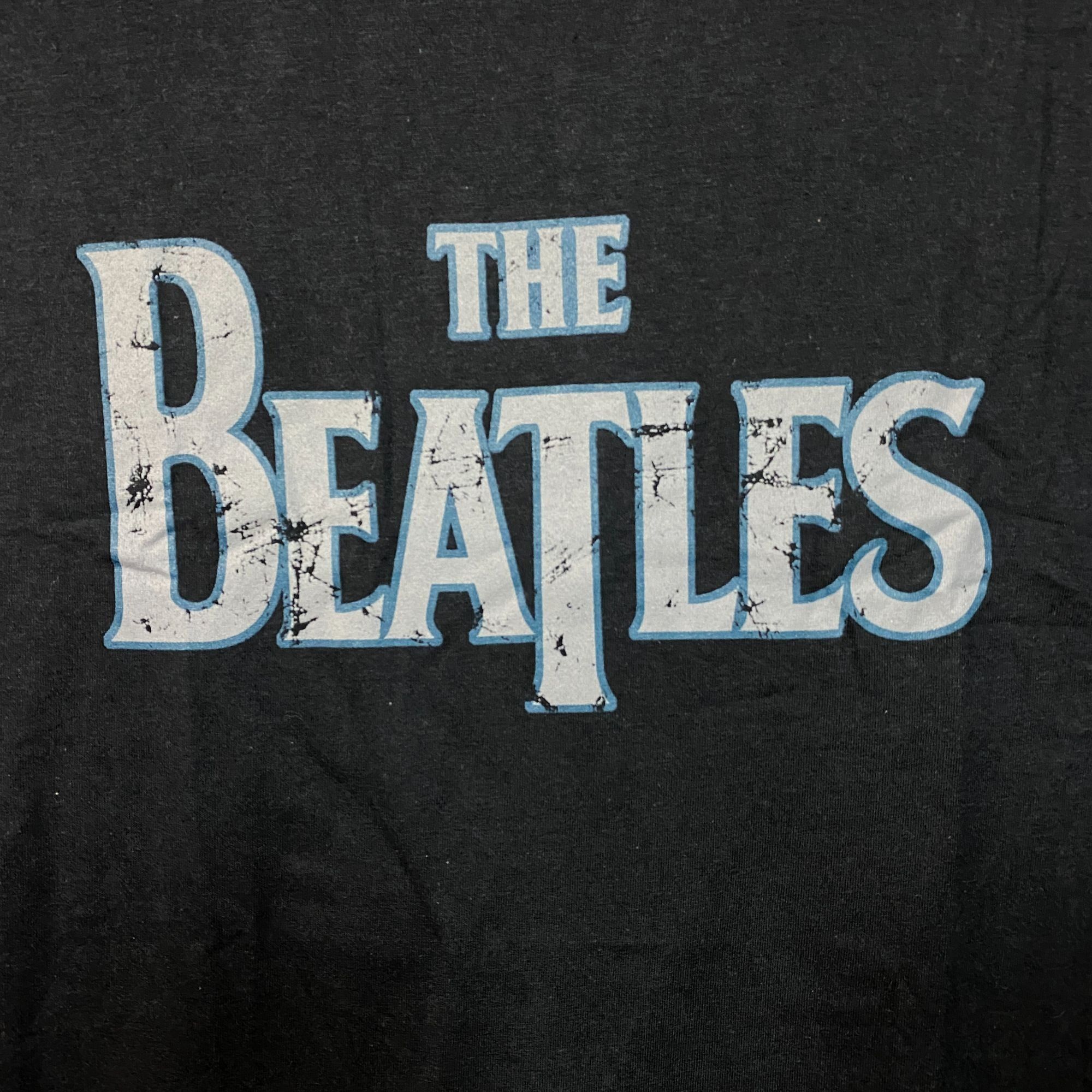 Band Tees The Beatles Logo Vintage Style Graphic Design T-Shirt Large Size US L / EU 52-54 / 3 - 2 Thumbnail