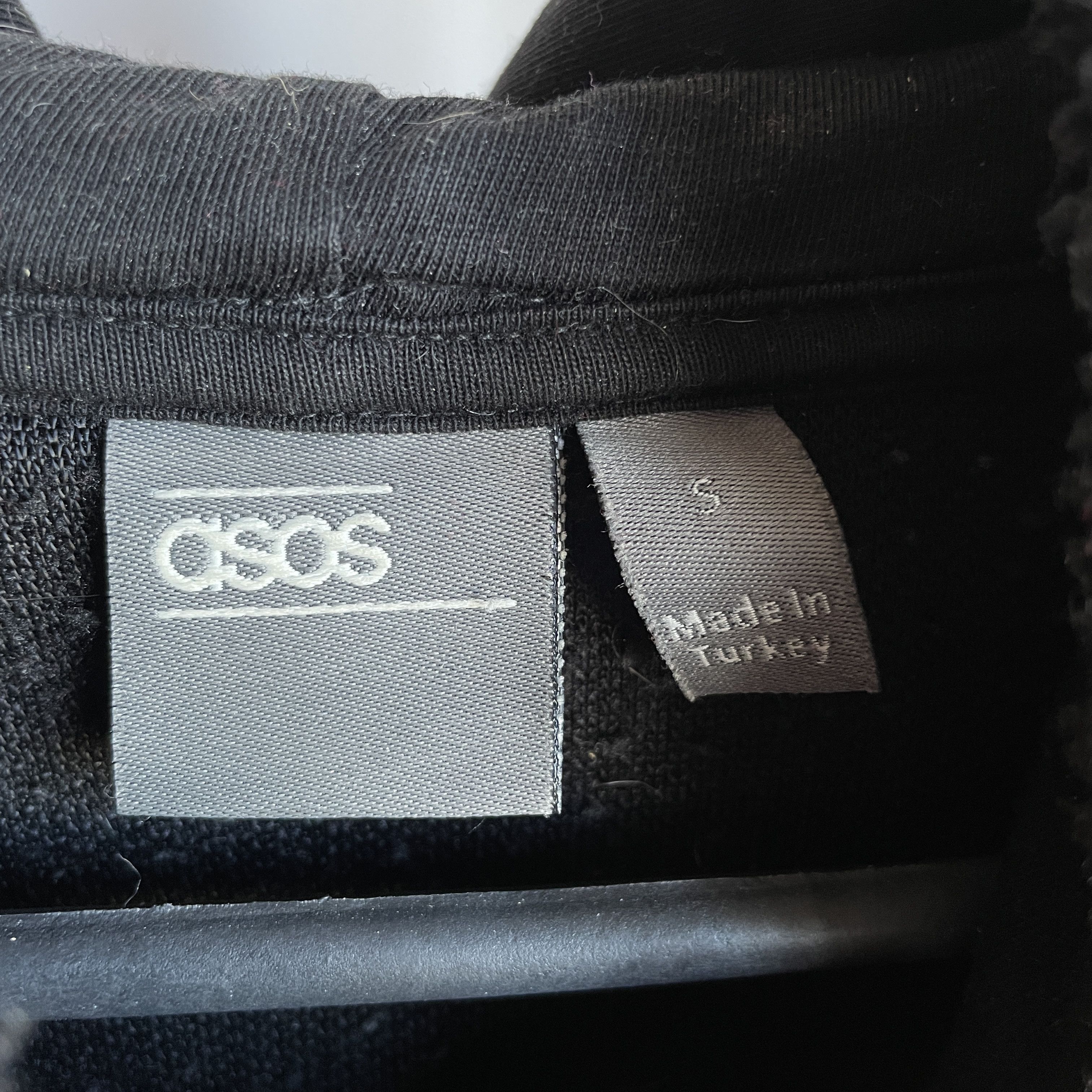 Asos Asos Oversized Deep Pile Fleece Hoodie Size S Size US S / EU 44-46 / 1 - 6 Thumbnail
