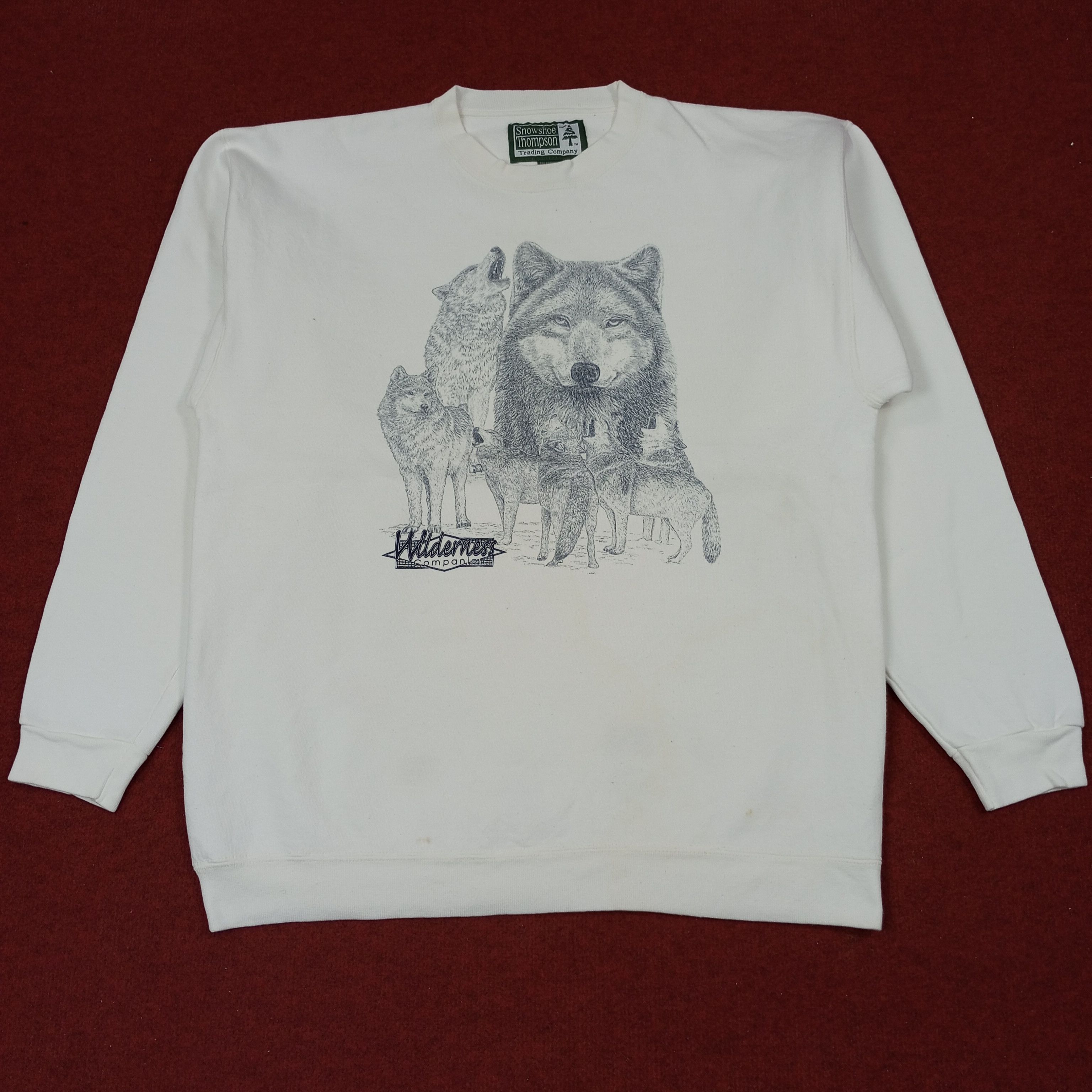 Vintage Wilderness Companion Animal Habitat Style Sweatshirt c221n4 Size US L / EU 52-54 / 3 - 1 Thumbnail