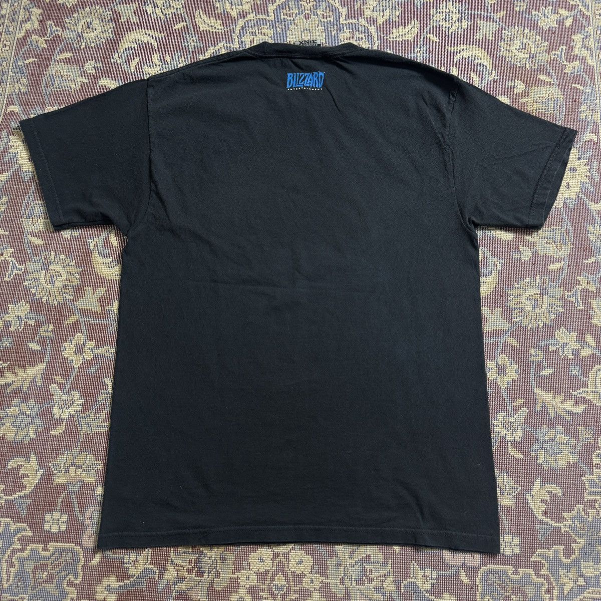 Playstation 2000s Starcraft Blizzard microsft video game promo tee y2k Size US L / EU 52-54 / 3 - 4 Thumbnail