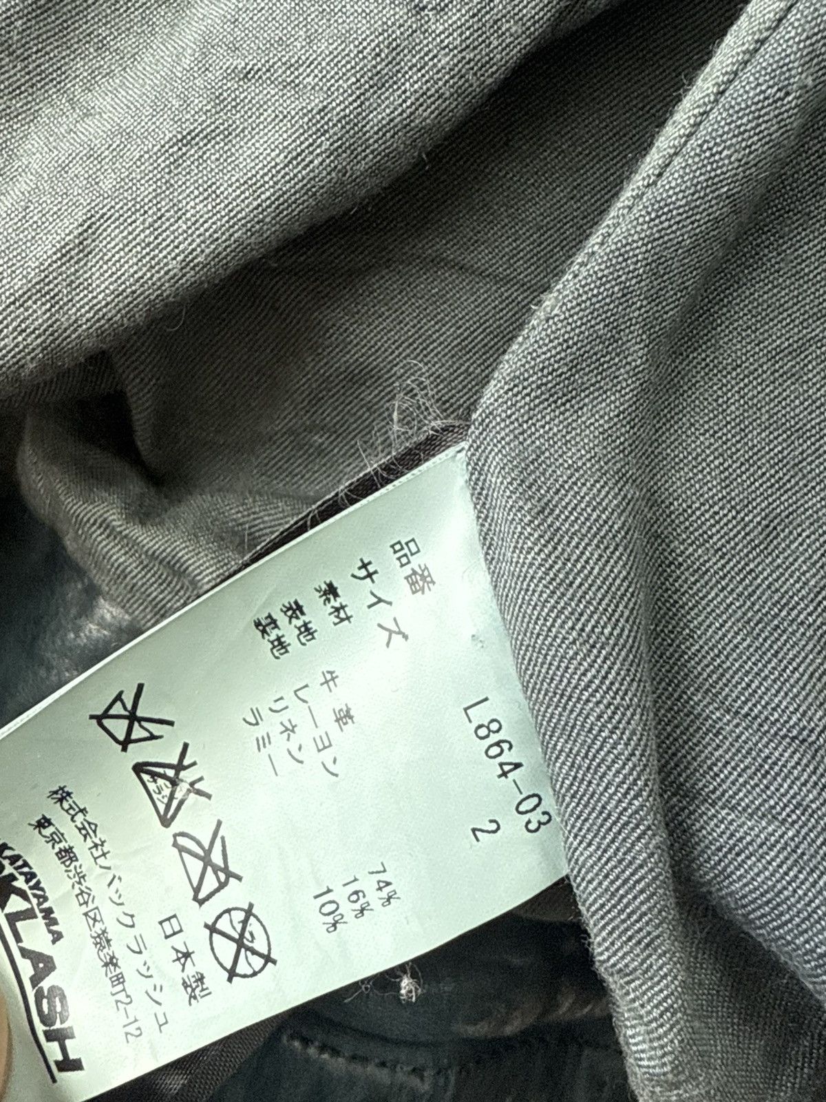 Isamu Katayama Backlash Isamu Katayama Backlash Navy Double Riders Jacket Size US XS / EU 42 / 0 - 5 Thumbnail
